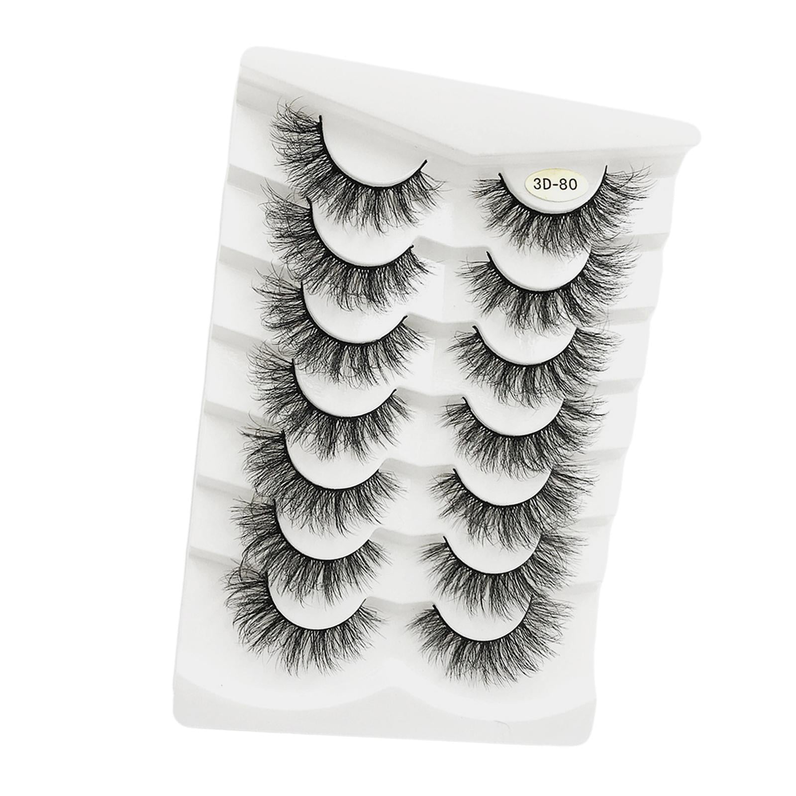 14 Pieces False Eyelash Suit Comfortable for Eyelash Extension Make up E