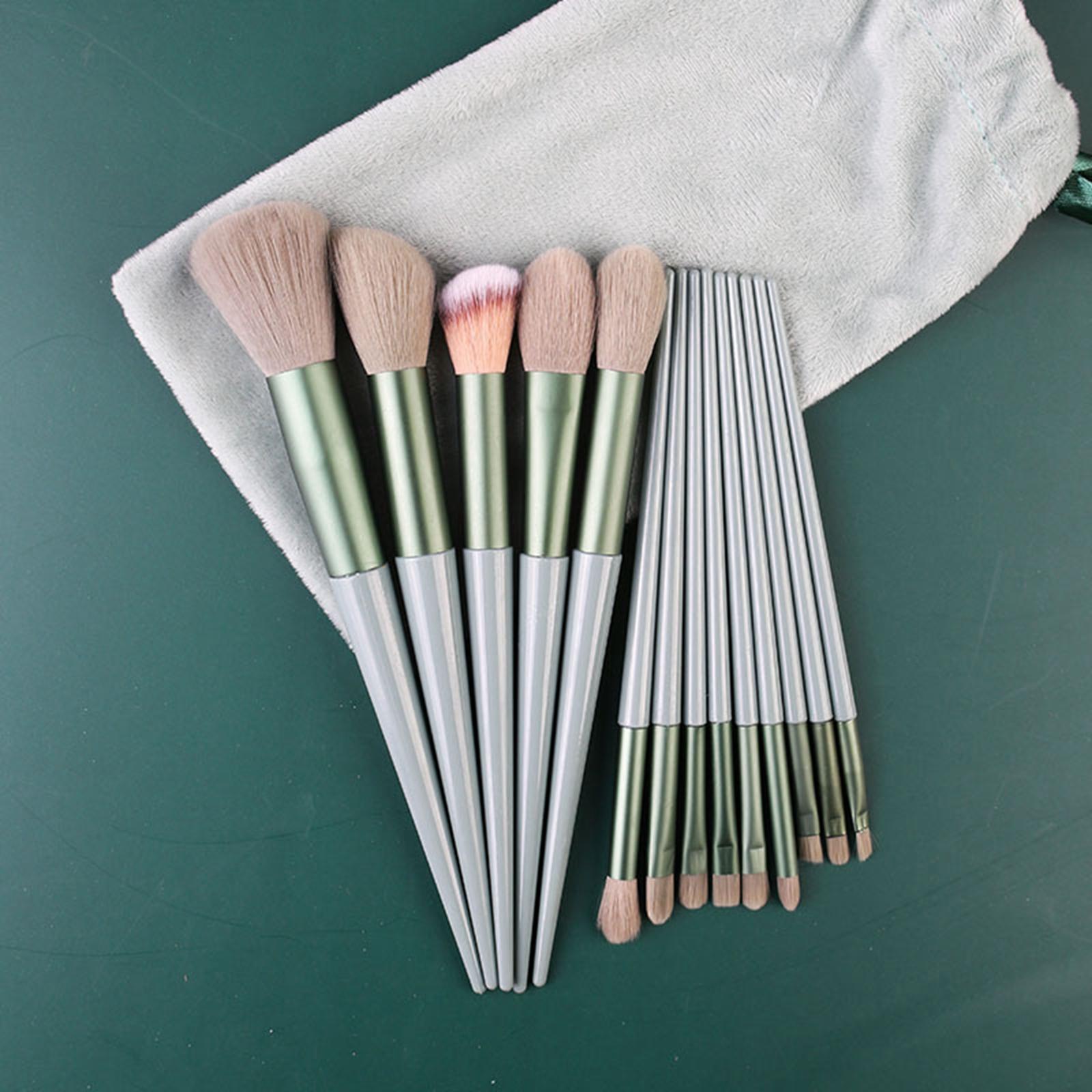 13 Pieces Soft Makeup Brushes Cosmetic Blusher Powder Brush Gift for Mom