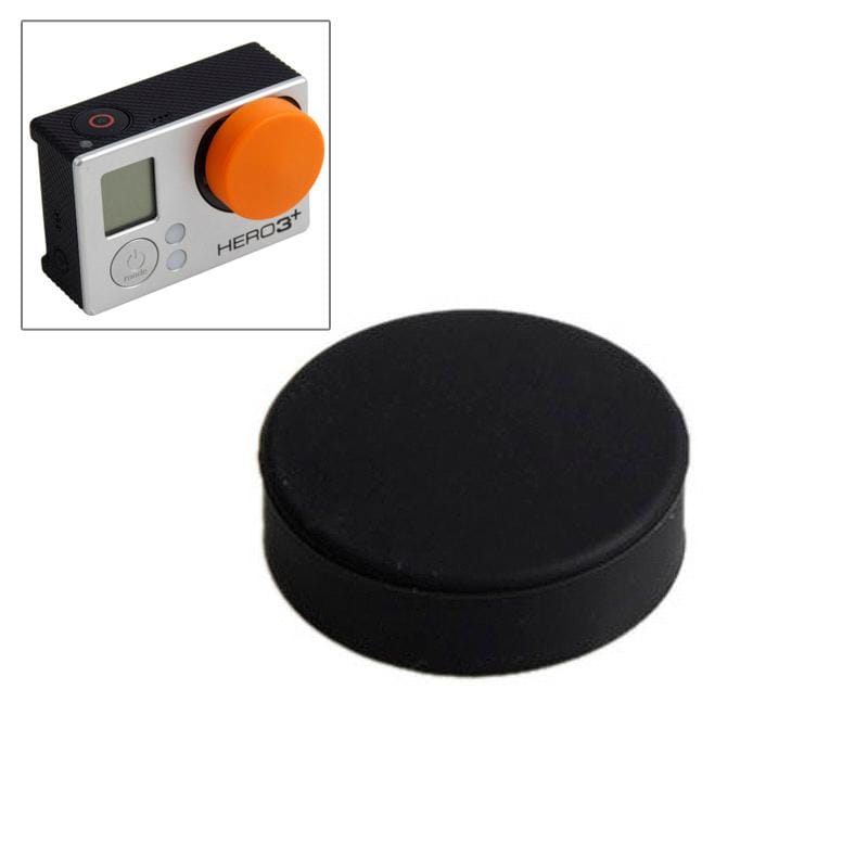 TMC Round Shape Silicone Cap for GoPro Hero 4 / 3+ (Black)
