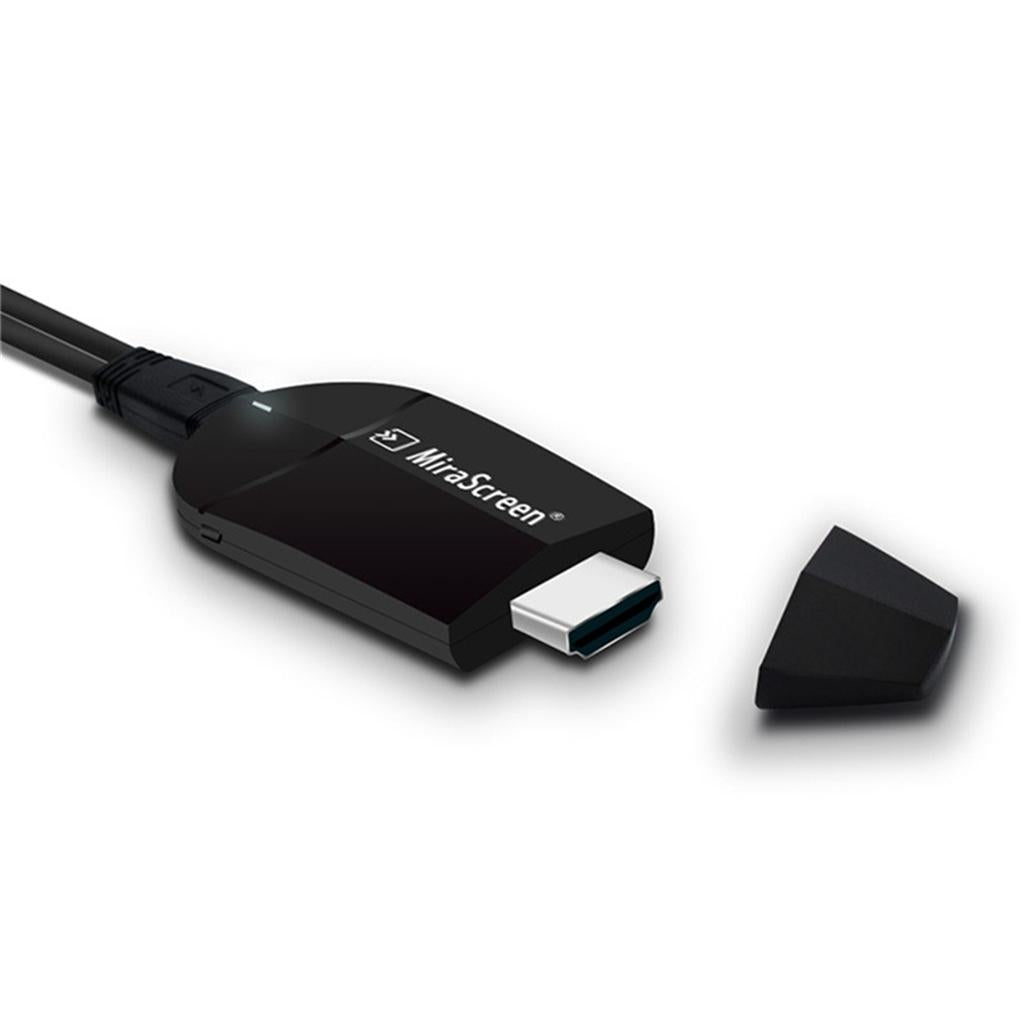 2.4G Wifi Display Receiver 1080P HD HDMI Dongle Black for HDTV PC