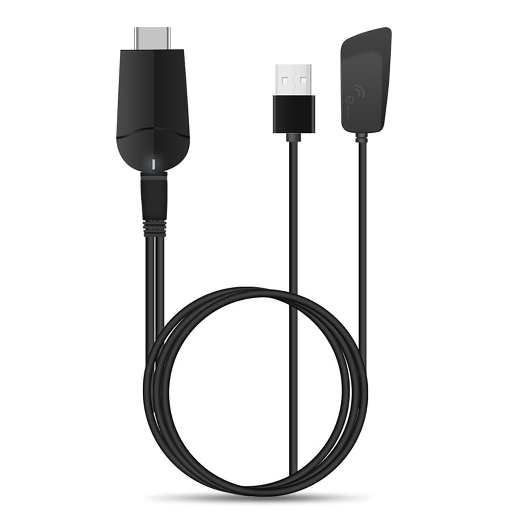 2.4G Wifi Display Receiver 1080P HD HDMI Dongle Black for HDTV PC