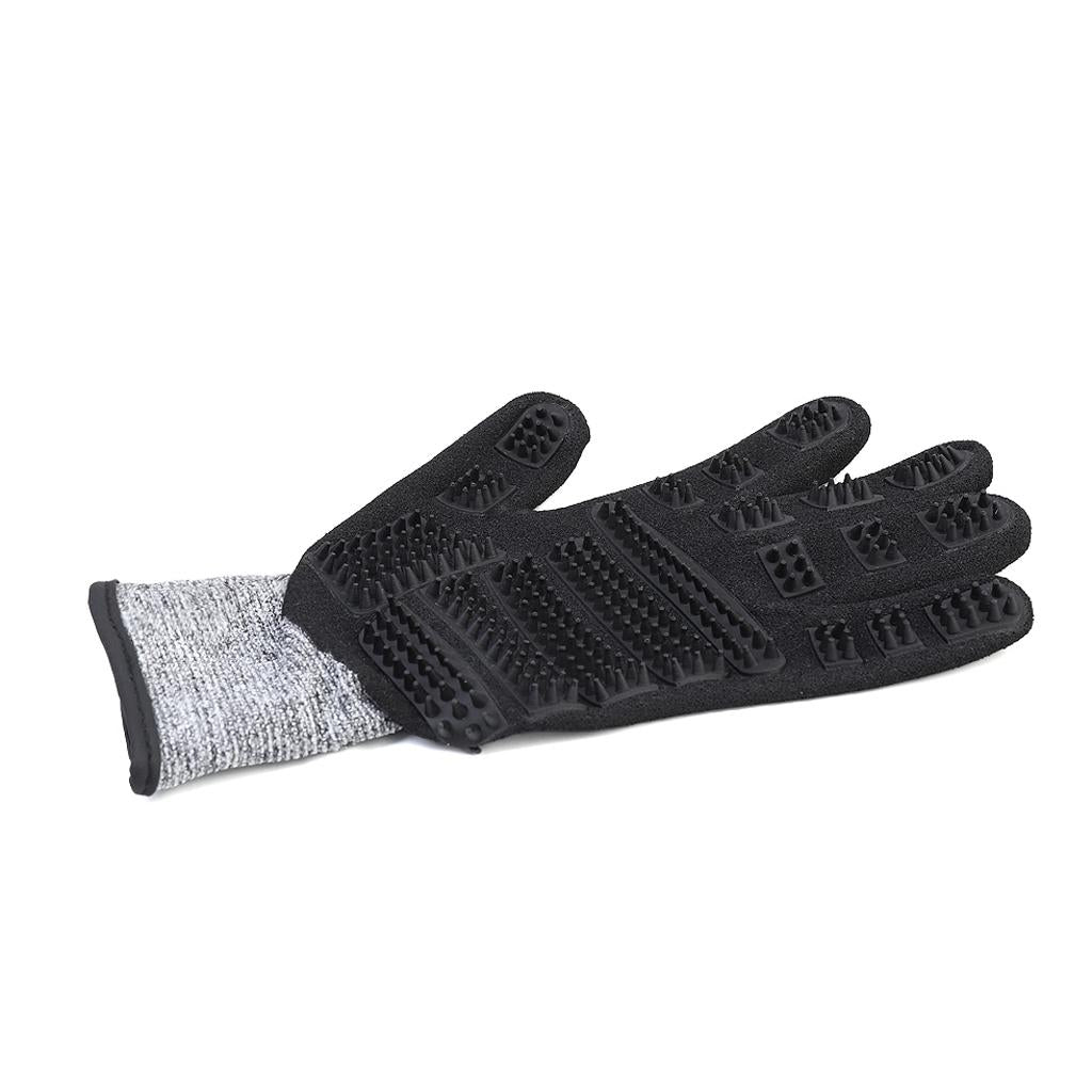1 Pair Pet Grooming Glove Pet Dog Massage Glove Pet Dematting Brush Pet Cat