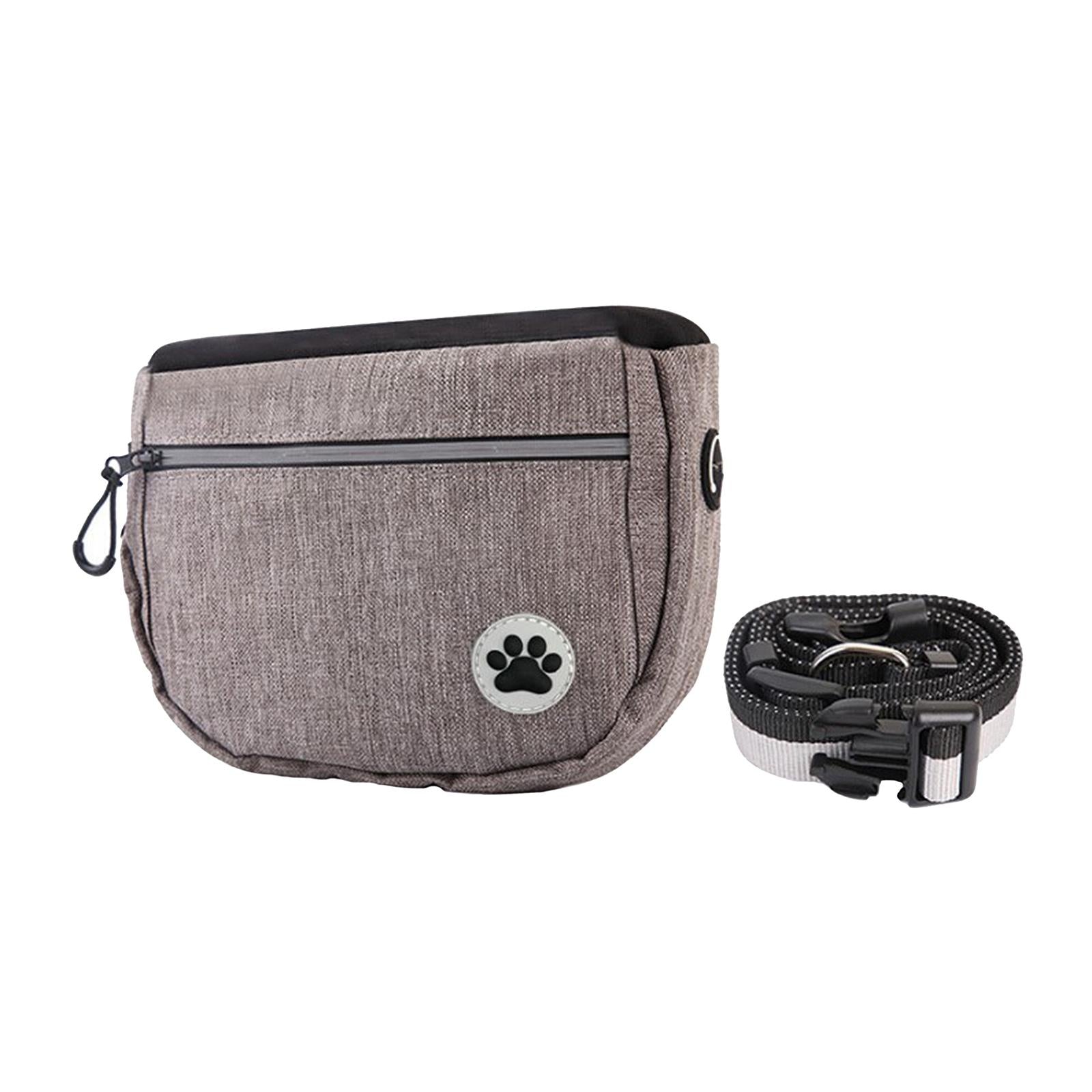 Pet Dog Treat Pouch Large Capacity Outdoor Dog Food Storage Training Pouch