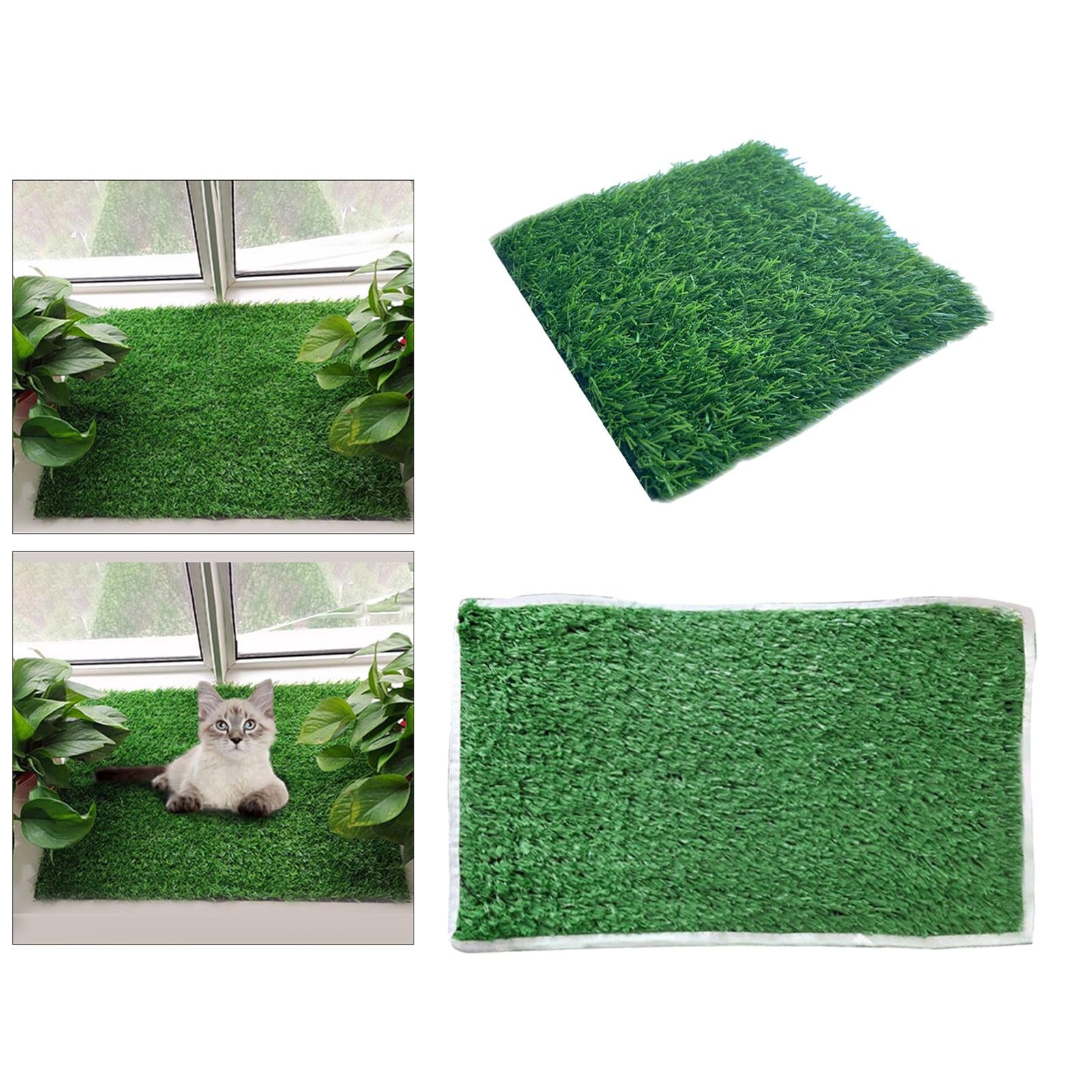 Dog Pee Pad Pet Toilet Training Puppy Green Trainer for Outdoor Home Decor S