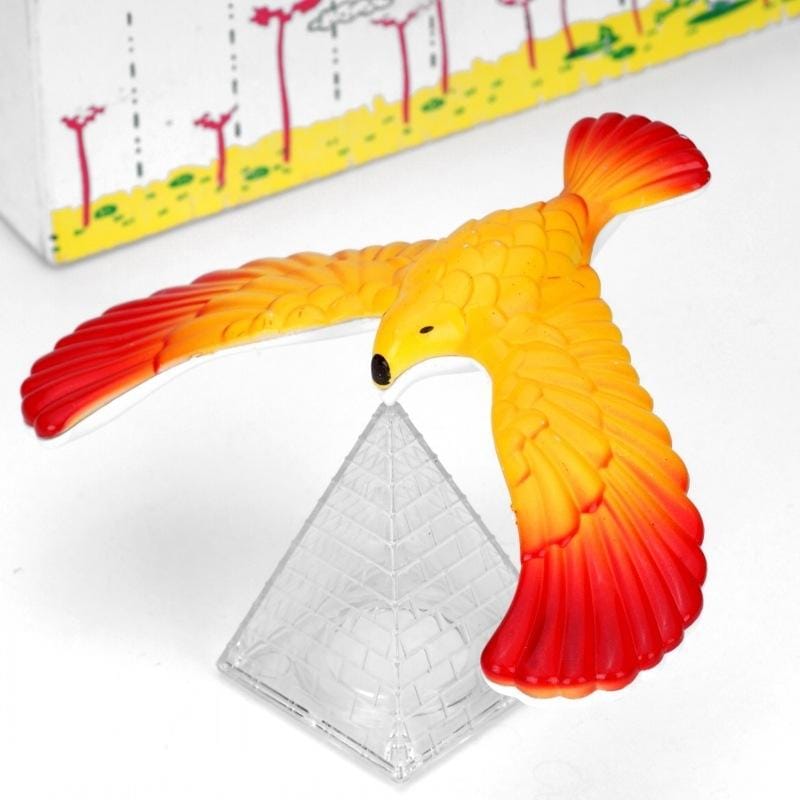 2 PCS Miracle Style Novelty Amaze Eagle Magic Box Balance Bird  Children Educational Toys Random Color