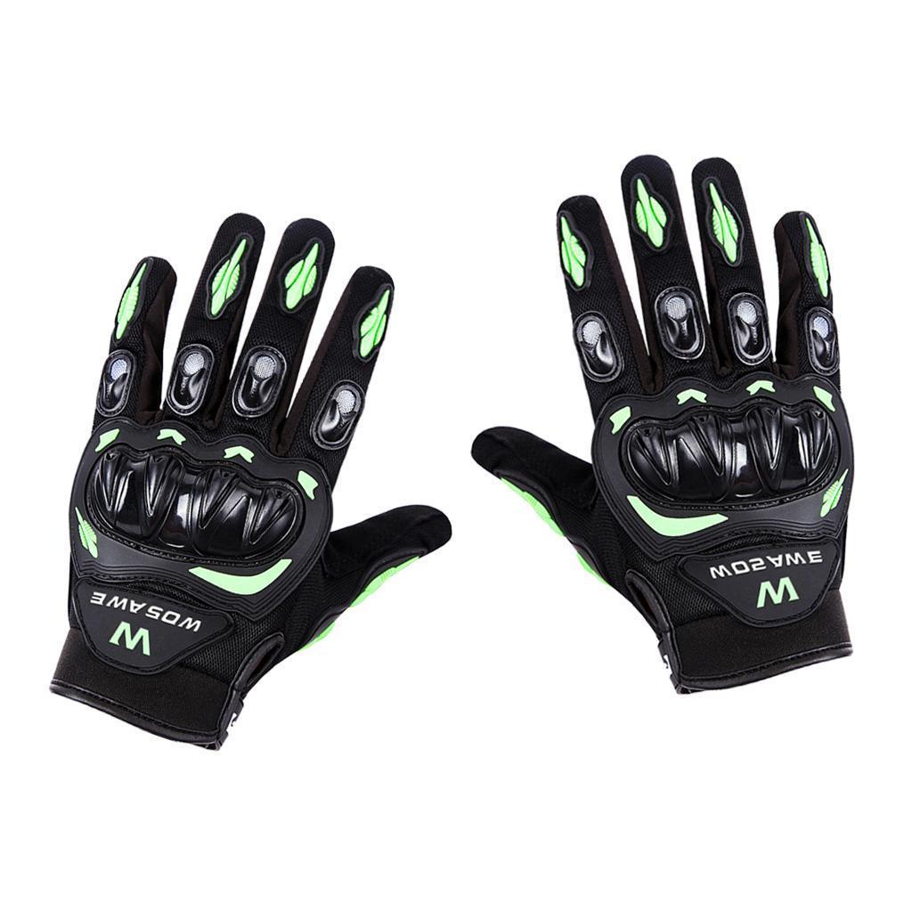 1 Pair Full Finger Cycling Bike Gloves Motorcycle Motorbike Offroad Glove XL