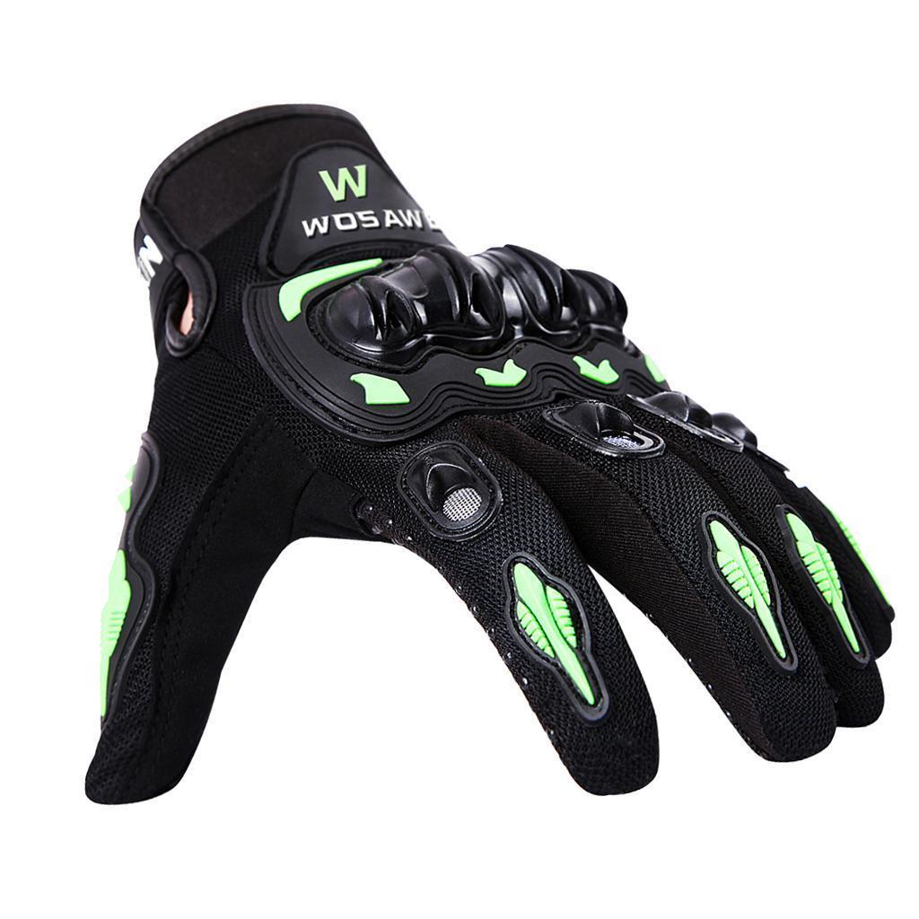 1 Pair Full Finger Cycling Bike Gloves Motorcycle Motorbike Offroad Glove XL