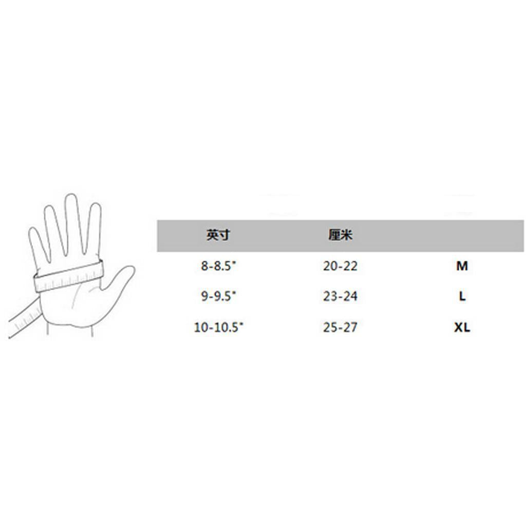 1 Pair Full Finger Cycling Bike Gloves Motorcycle Motorbike Offroad Glove XL