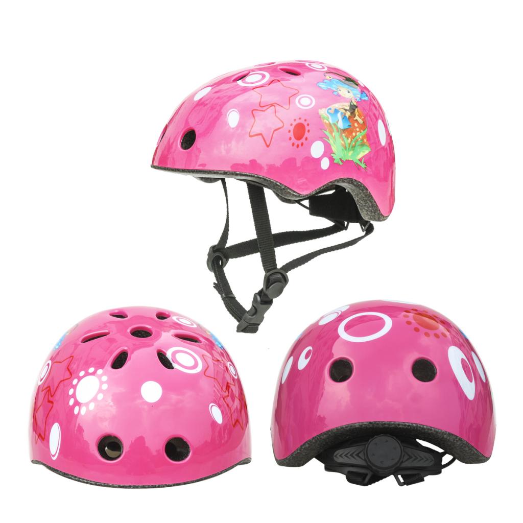 1pc Outdoor Child Shock Absorption Cycling Breathable Helmet for Bicycle