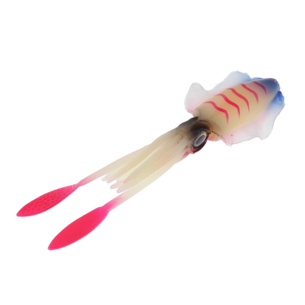 1pc Squid Lure Soft Baits Octopus Squid Skirt Lure Sea Fishing Accessories C