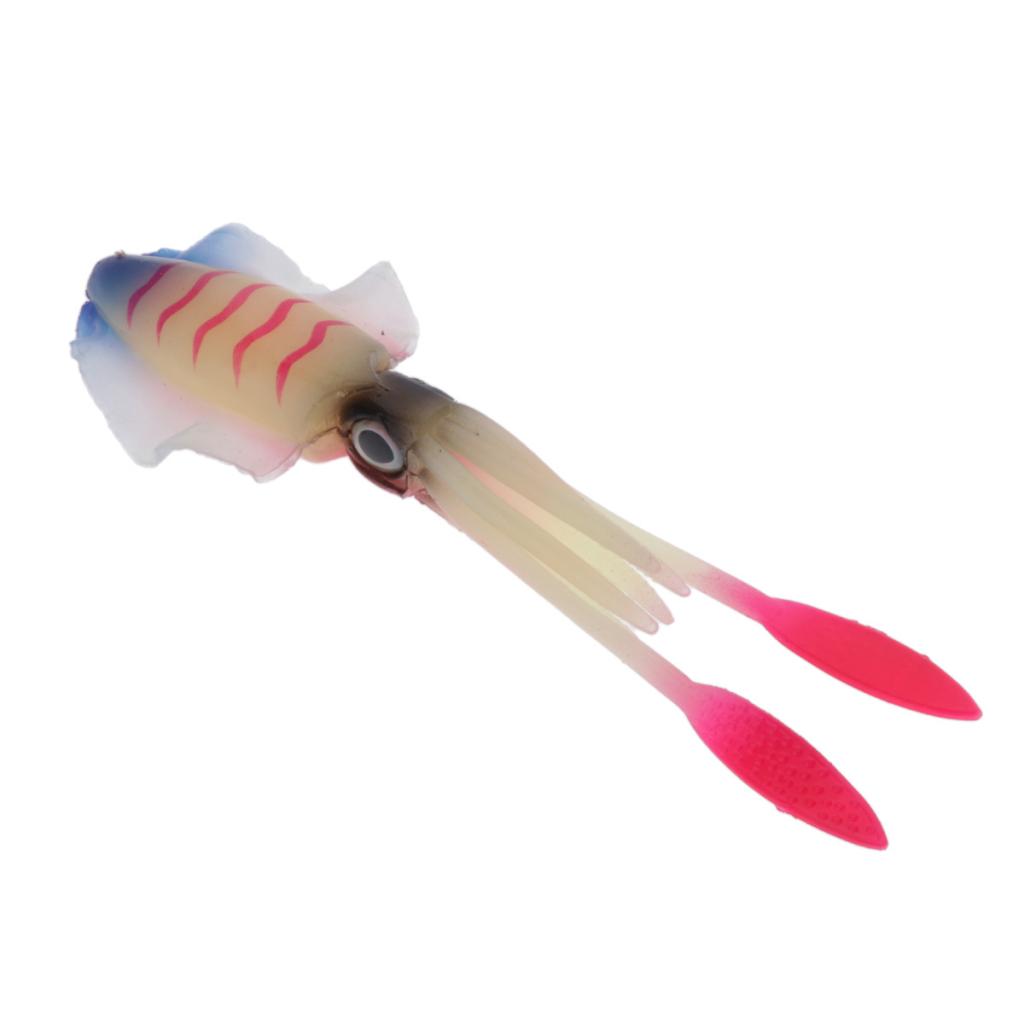 1pc Squid Lure Soft Baits Octopus Squid Skirt Lure Sea Fishing Accessories C