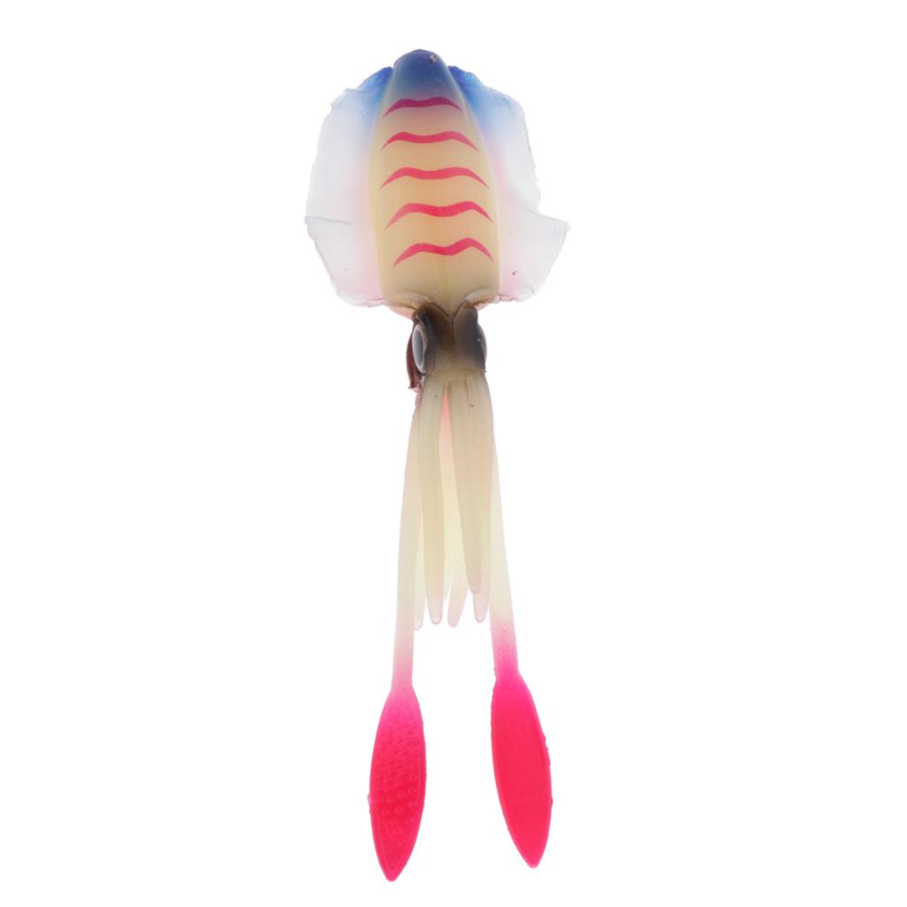 1pc Squid Lure Soft Baits Octopus Squid Skirt Lure Sea Fishing Accessories C