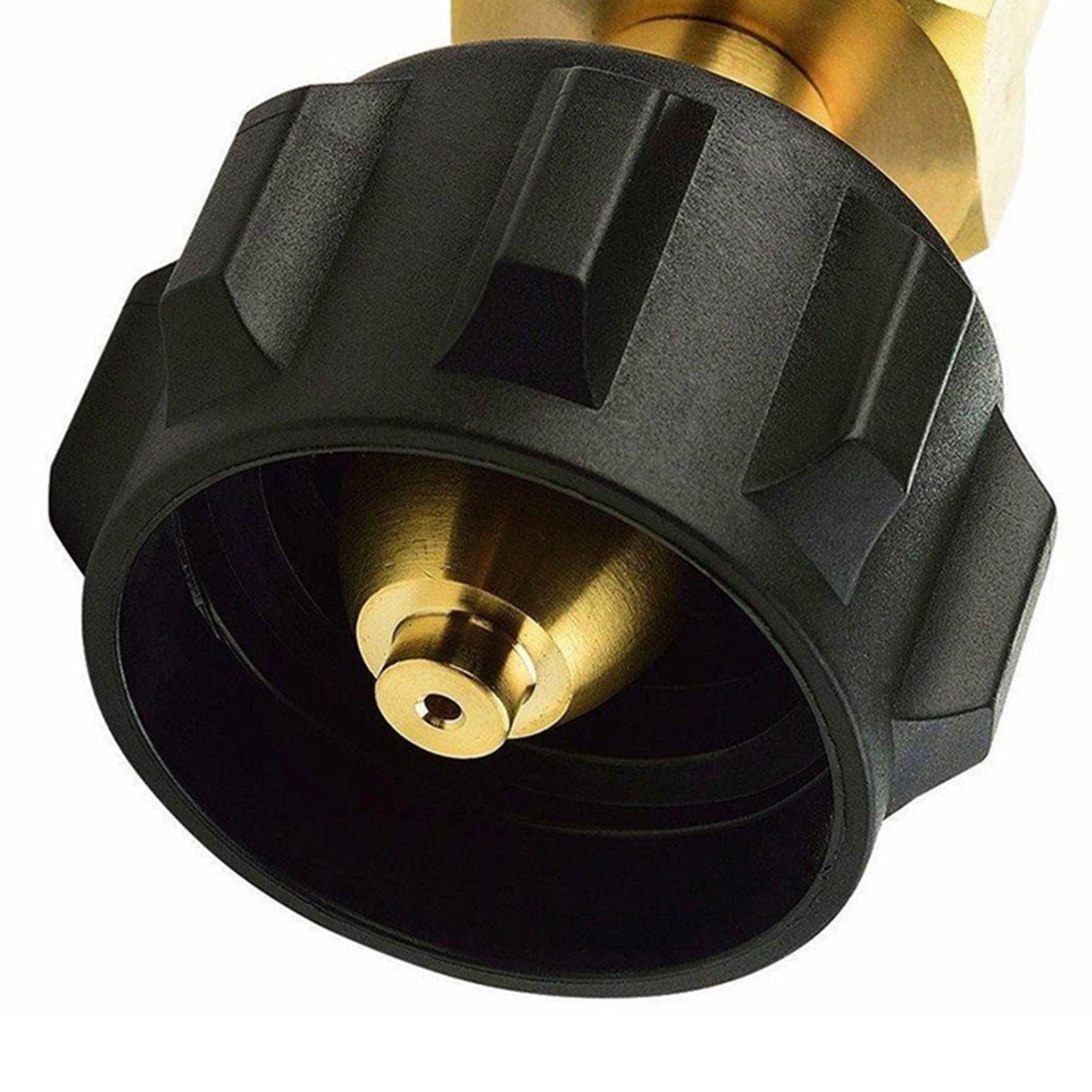 Propane Refill Adapter Lp Gas 1 Lb Cylinder Tank Coupler Connector Brass