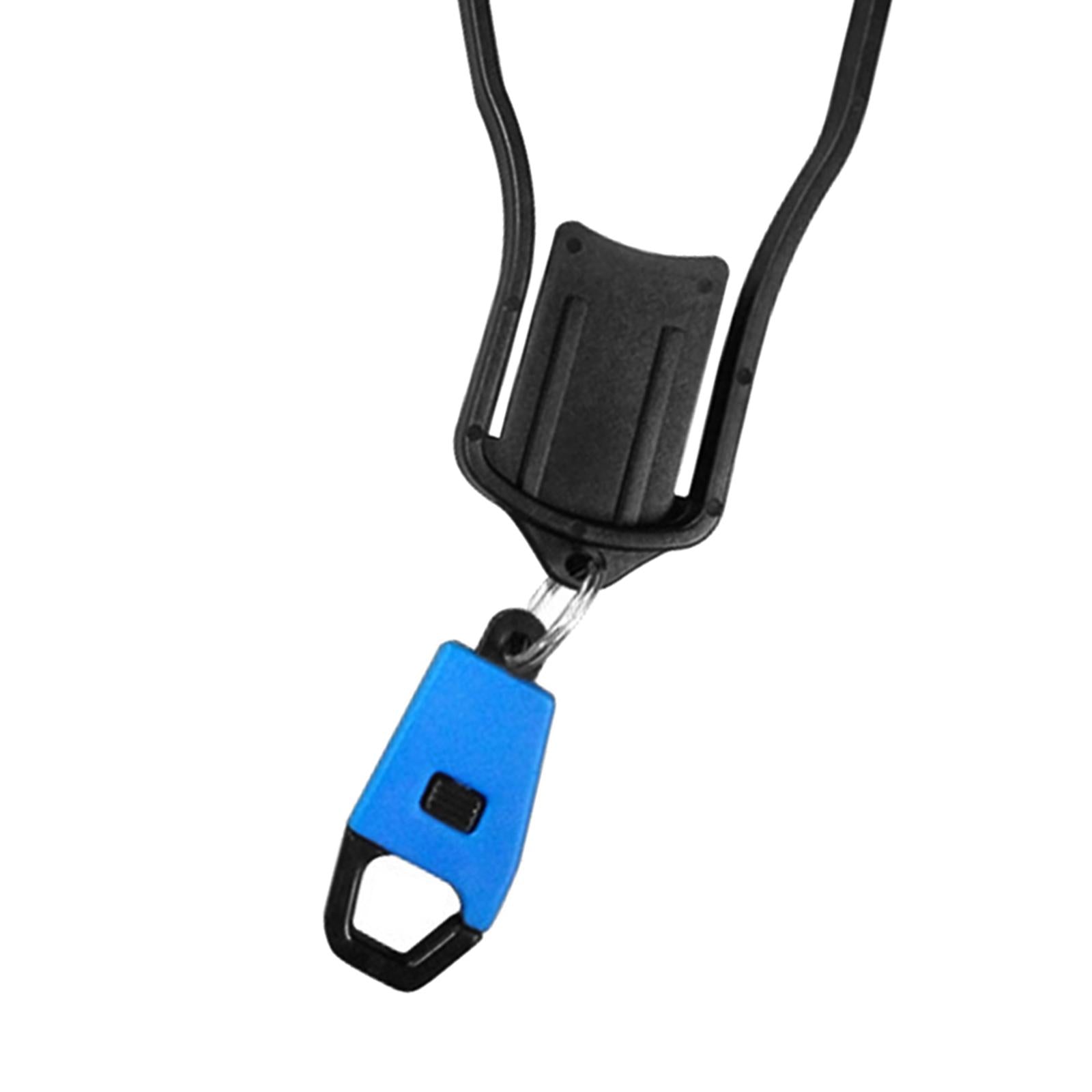 1 PC Golf Glove Holder Rack Outdoor Sport with Key Chain Plastic Durable Blue