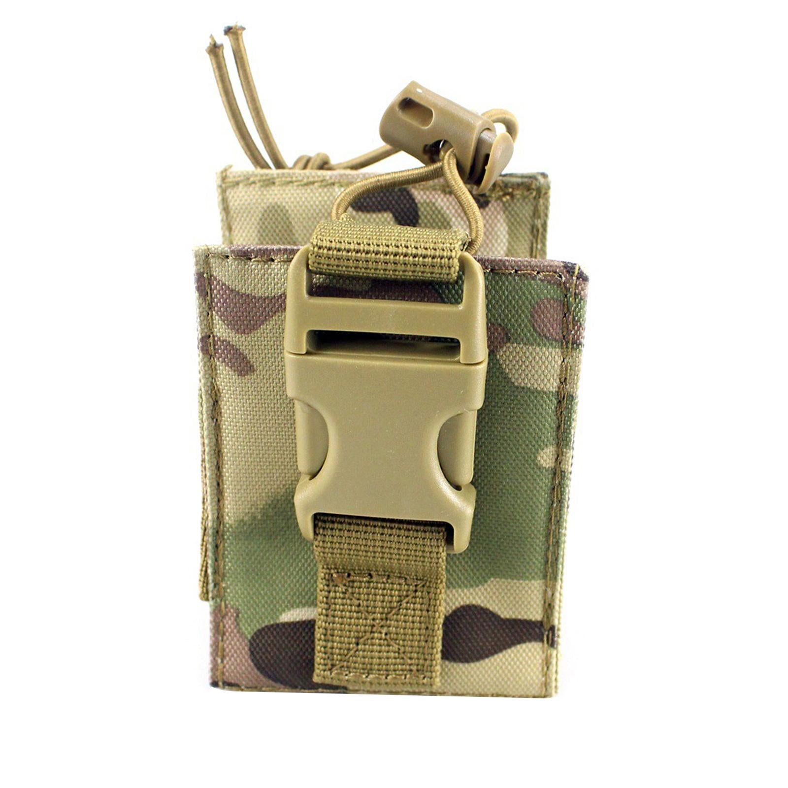 1PC Radio Pouch Holder Lightweight Portable Waist Bag Universal for Camping Multicolor B