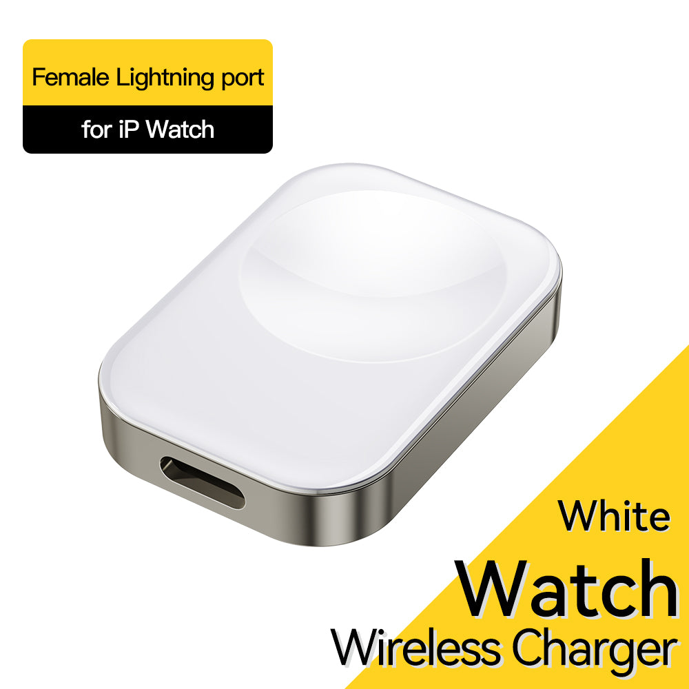 ESSAGER For Apple Watch Portable Wireless Charger Smartwatch Charging Dock - 8-pin Female