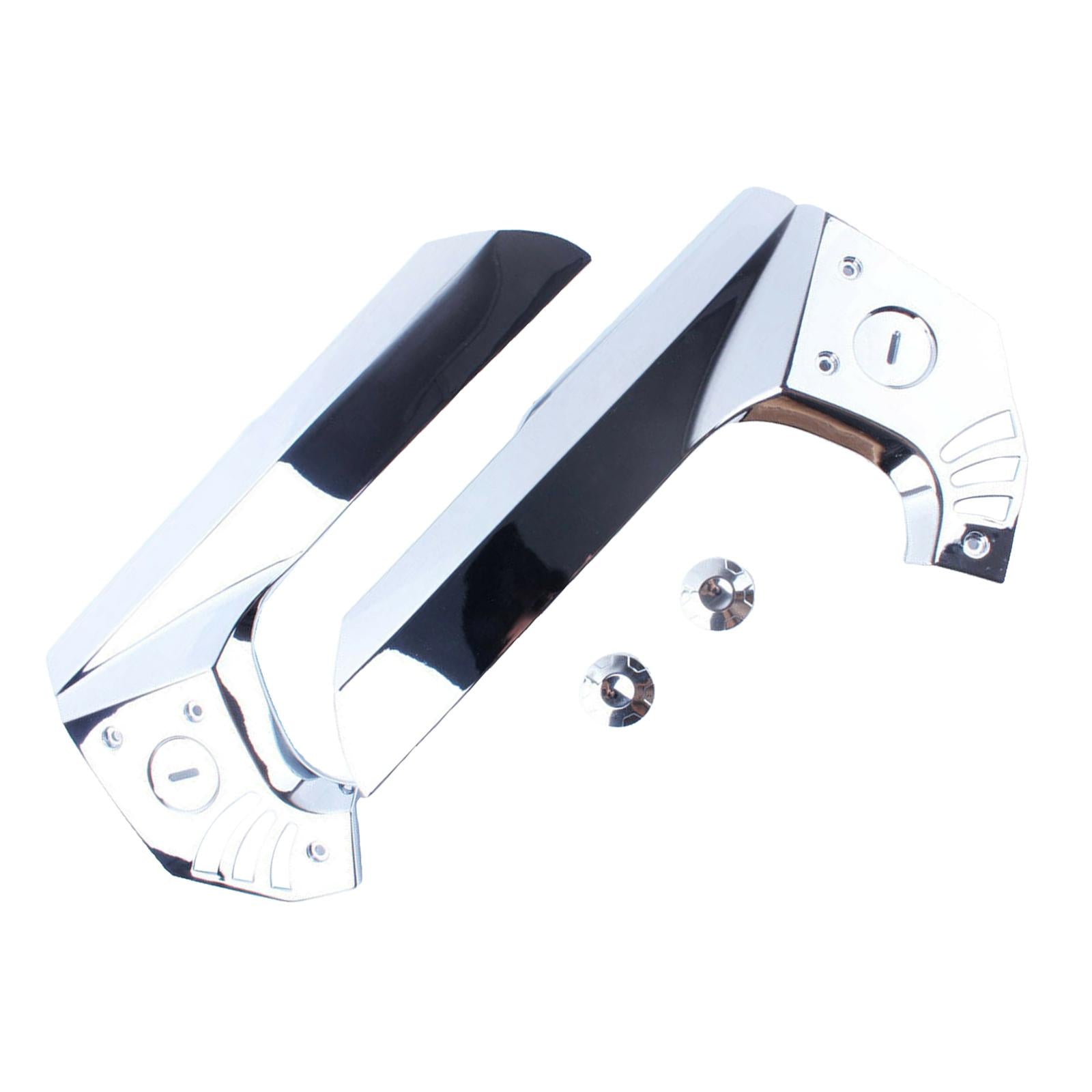 Right Left Fairing Lower Rear Frame Covers for Honda GL1800 2001-2011 Chrome