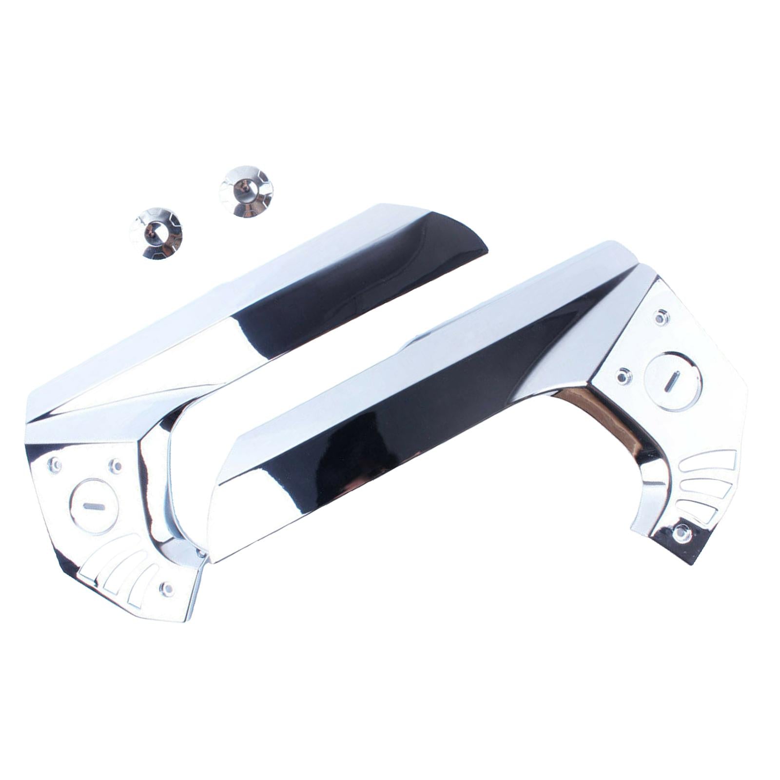 Right Left Fairing Lower Rear Frame Covers for Honda GL1800 2001-2011 Chrome