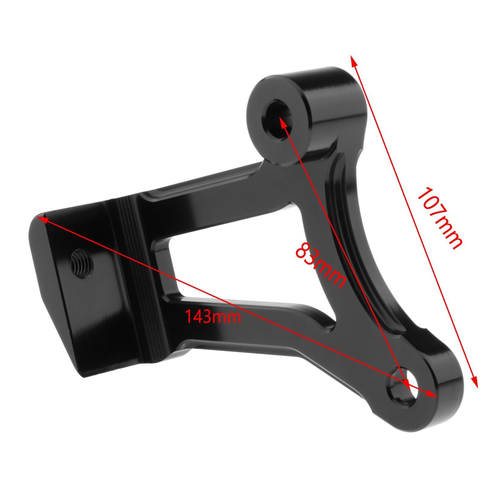 Front Engine Mount Bracket for Electra/Street Glide 2008-2016 Black