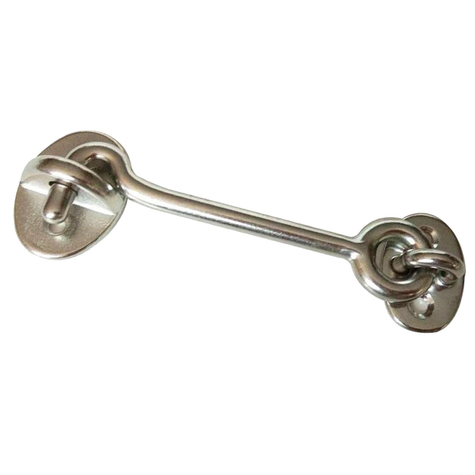 Cabin Hook and Eye Latch Lock Shed Gate Door Catch Holder for Garage Marine