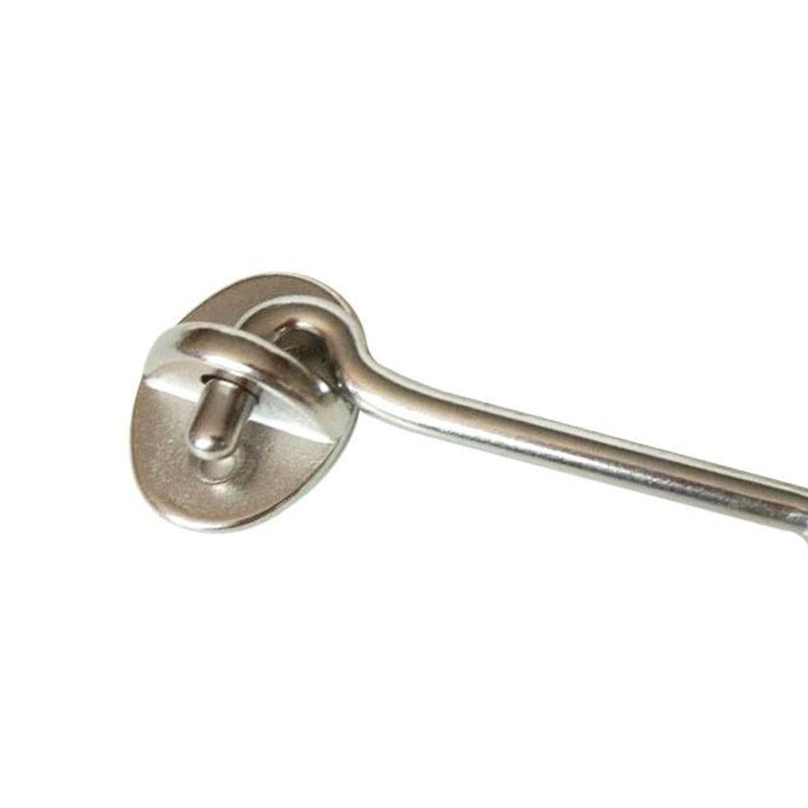 Cabin Hook and Eye Latch Lock Shed Gate Door Catch Holder for Garage Marine