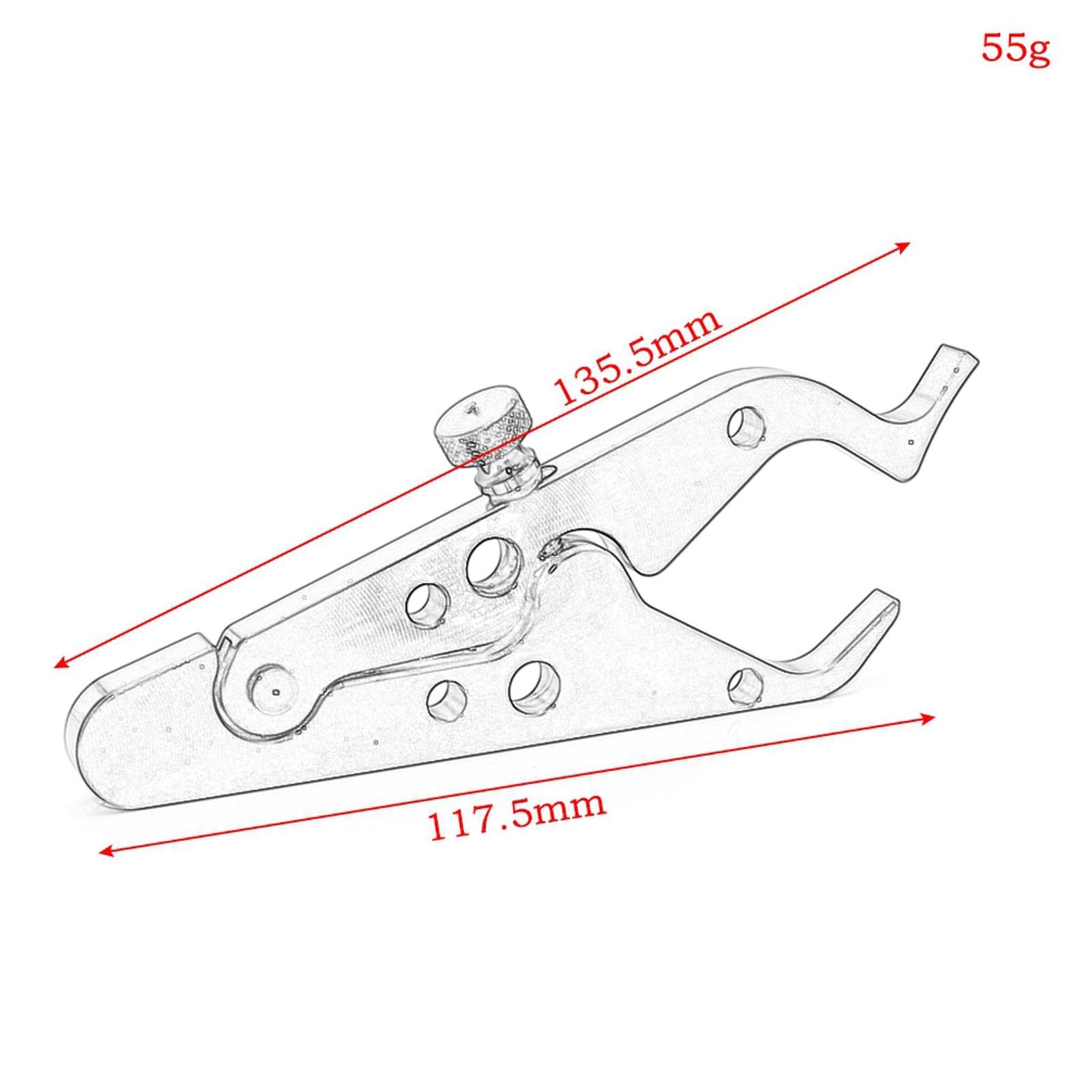 Motorcycle Throttle Lock Cruise Control Clamp Easy to Adjust Heavy Duty