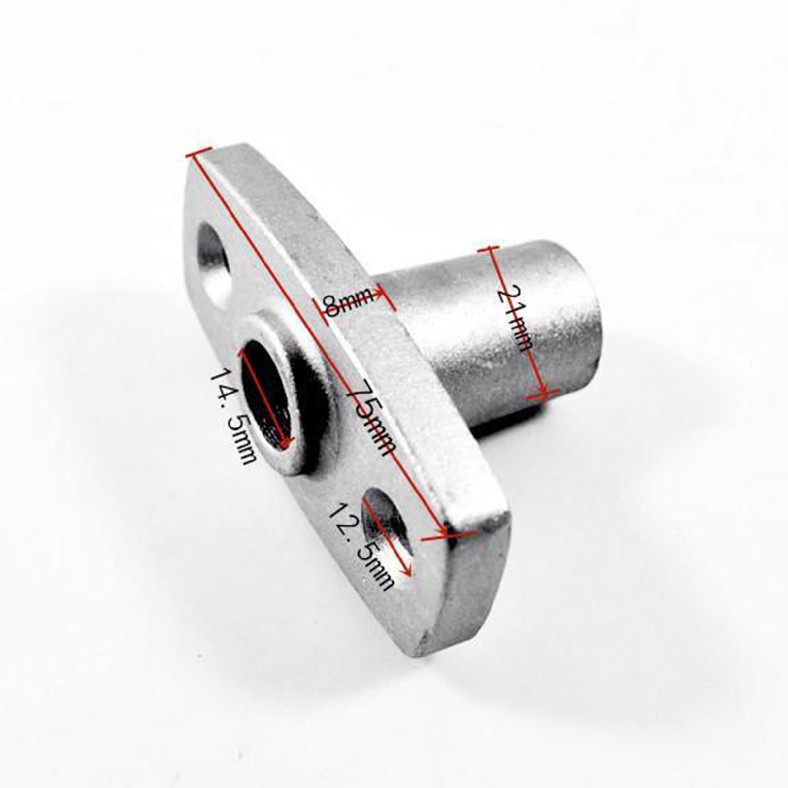 Marine Boat Stainless Oarlock Socket & Line Rowlock Holder Side Mount