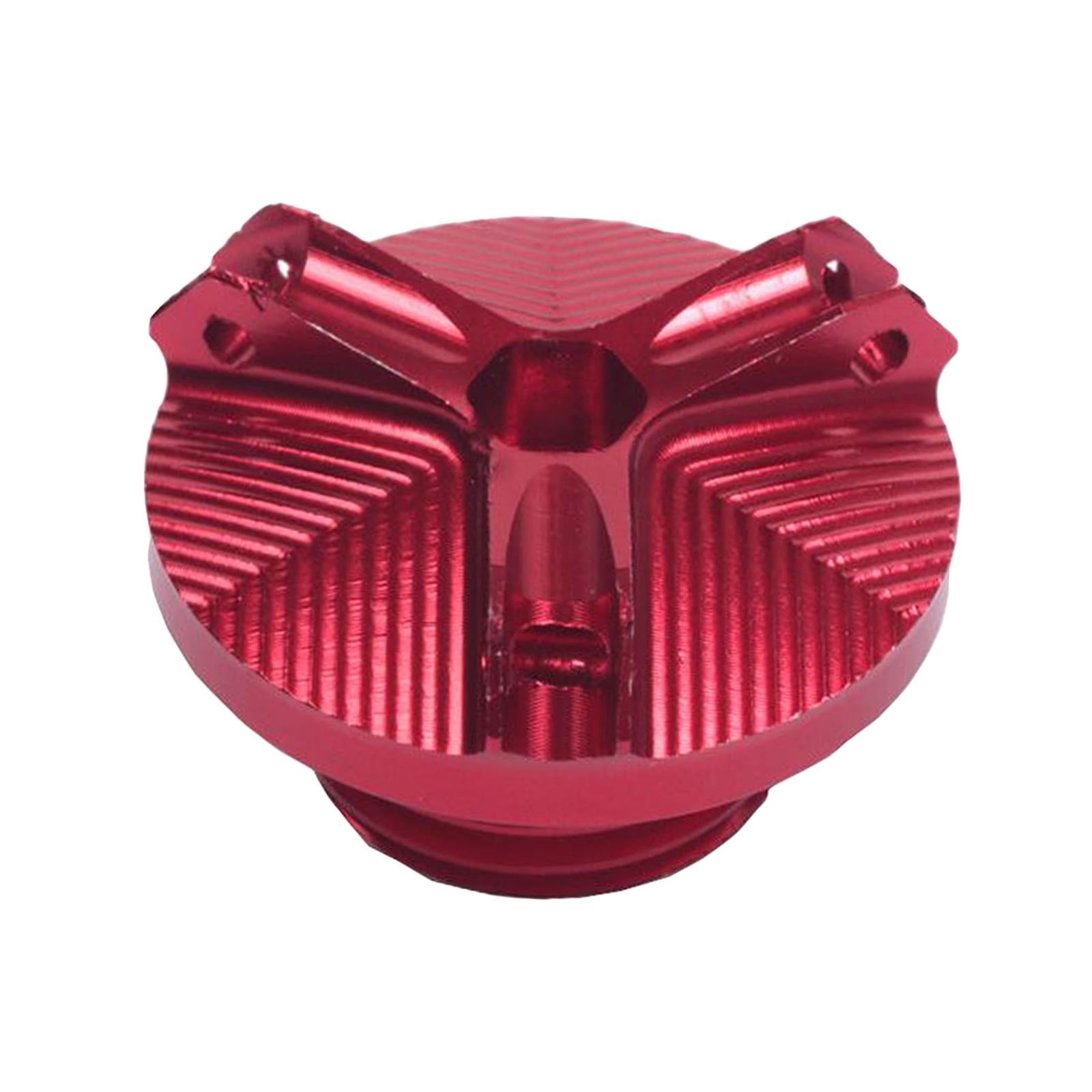 Motorcycle Accessories  Engine Oil Drain Plug Sump For Kawasaki Red