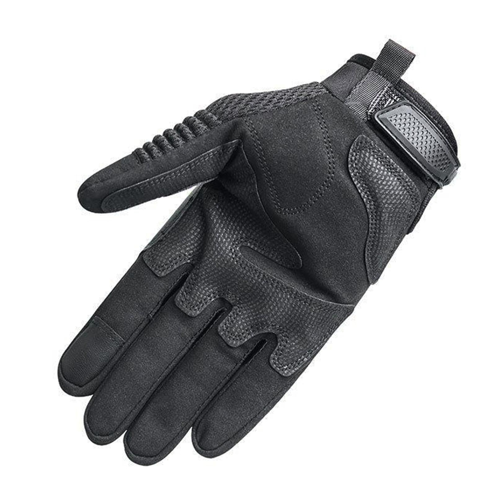 2xWinter Thermal Ski Gloves Touchscreen Waterproof Snow Gloves Black XL