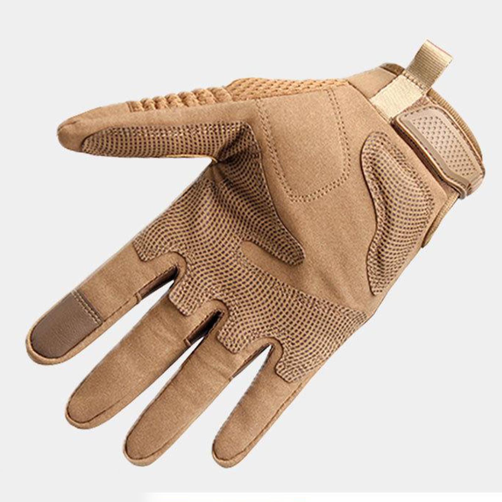 2xWinter Thermal Ski Gloves Touchscreen Waterproof Snow Gloves Army Green XL