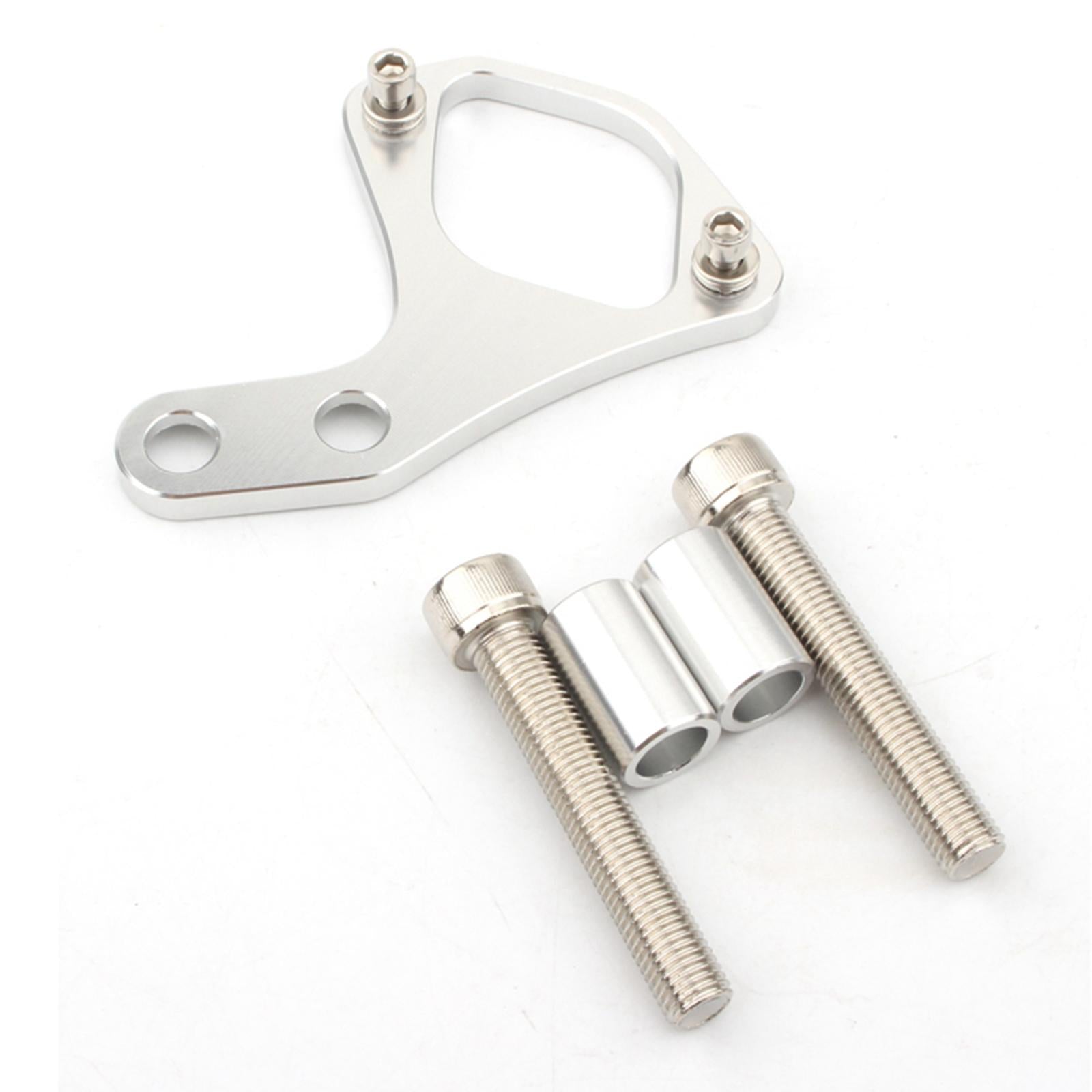 Motorcycle Ignition Key Relocation Bracket for Triumph Bonneville Silver