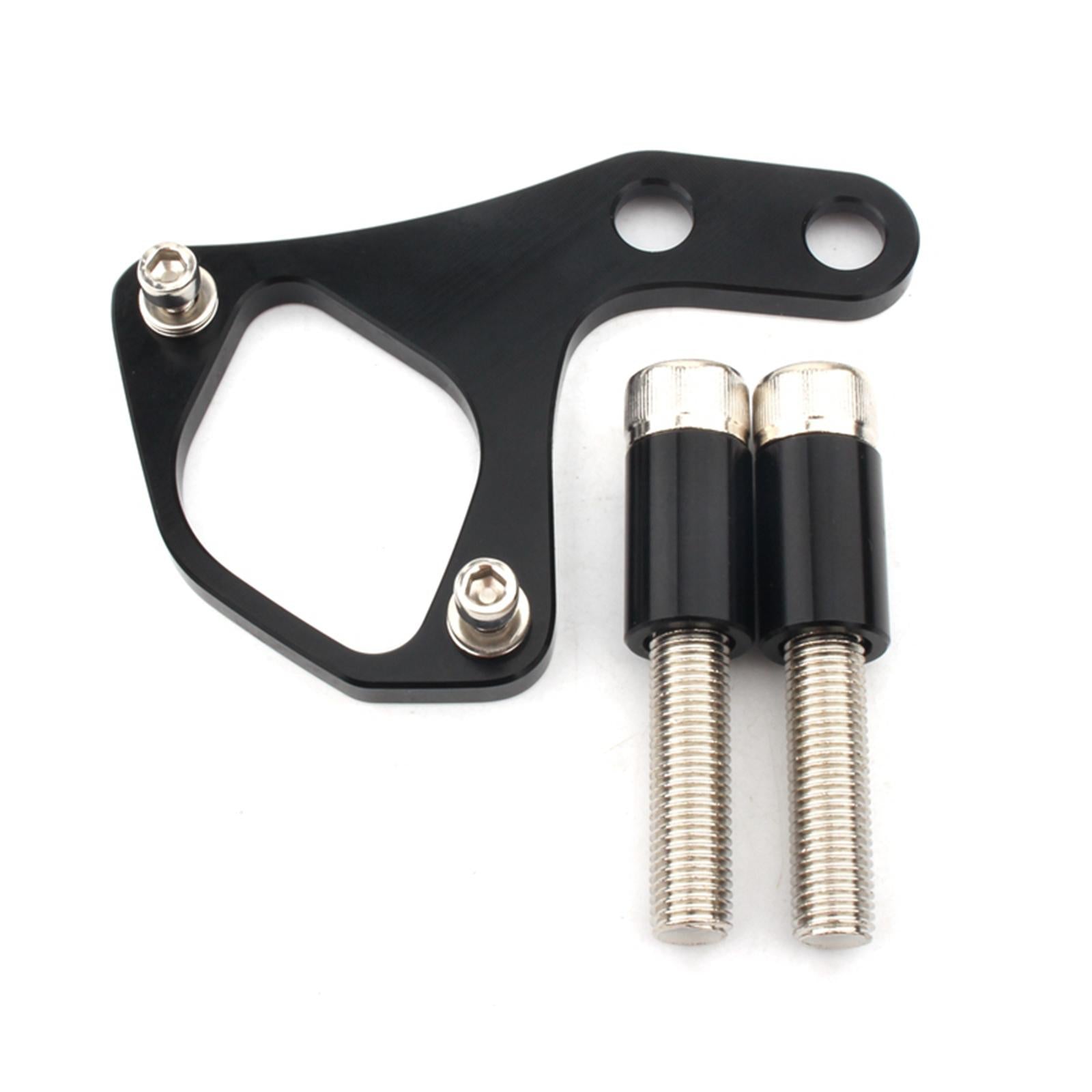 Motorcycle Ignition Key Relocation Bracket for Triumph Bonneville Black