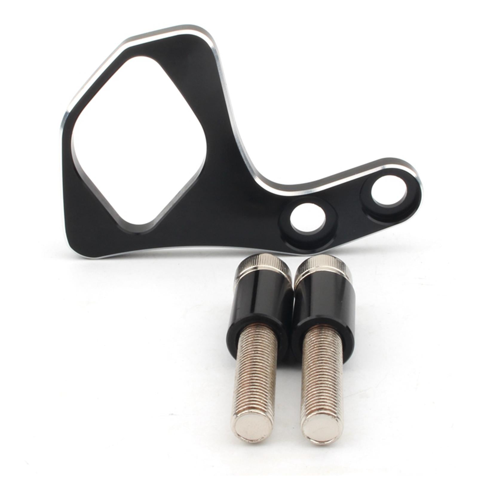 Motorcycle Ignition Key Relocation Bracket for Triumph Bonneville Black