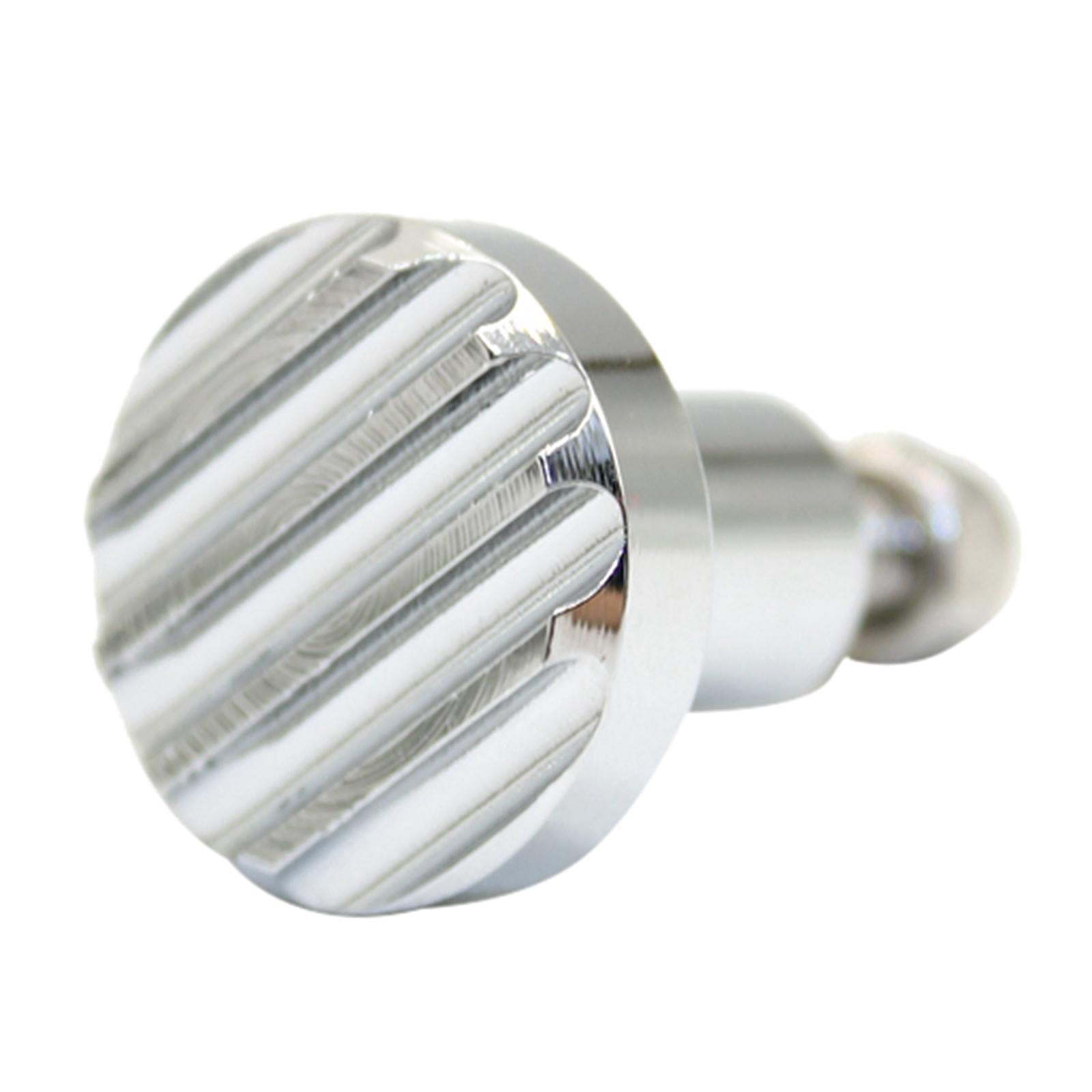 Motorcycle Fluted Carburetor Choke Knob fit for Triumph Scrambler Silver