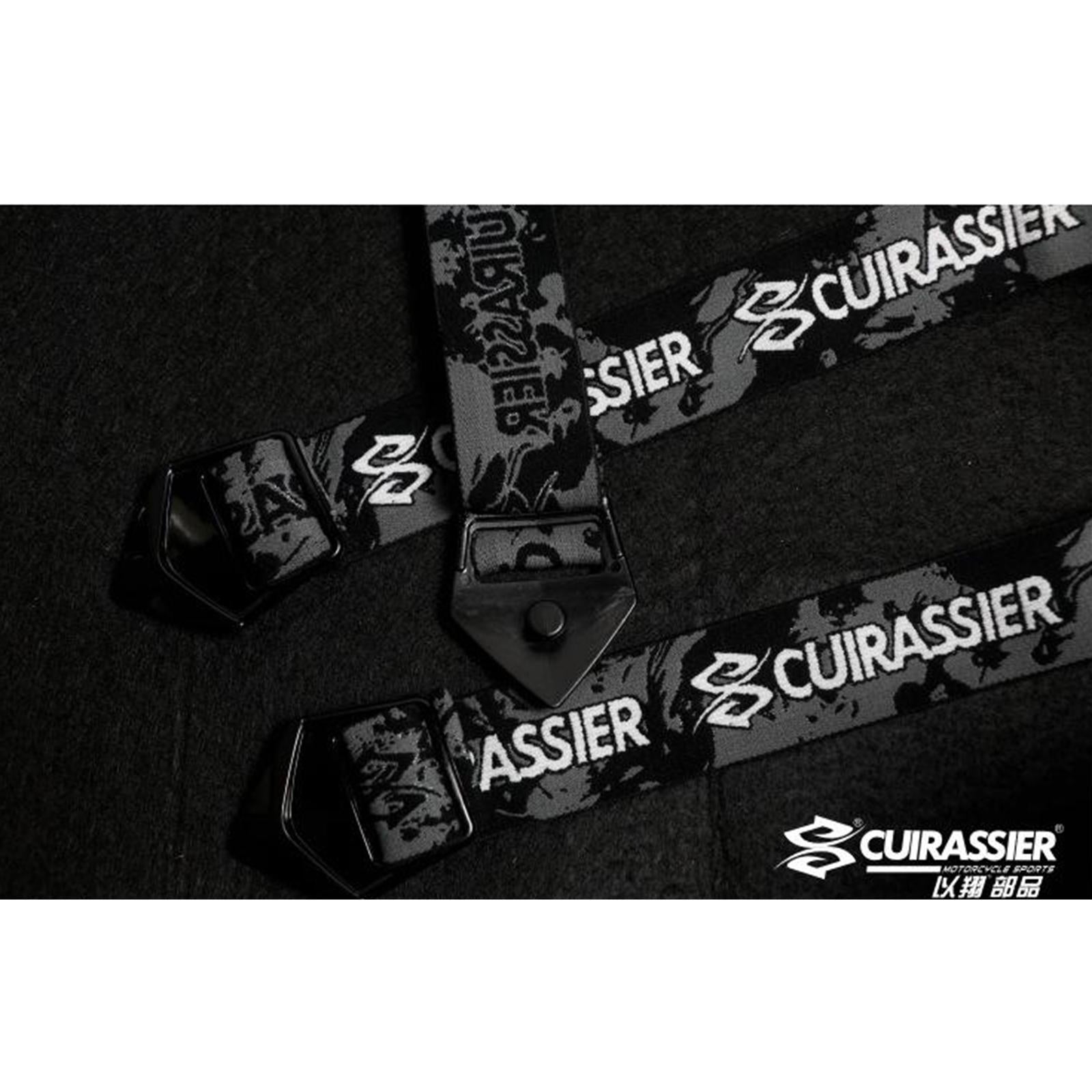 Cuirassier E09 Motorcycle Elbow Pads Protector Guards Gear Protection Black