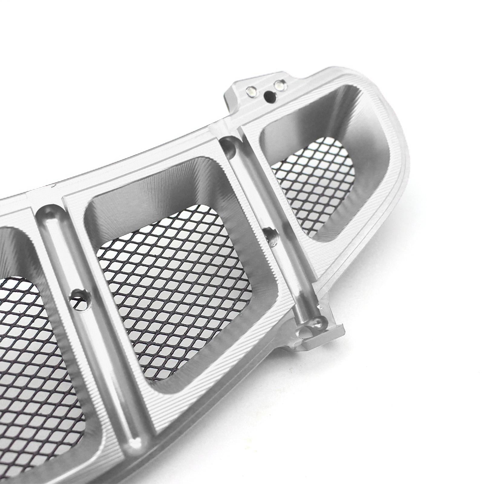 1 Pair Motorcycle Radiator Guard Cover for VESPA GTS 250 2013-2020 Silver