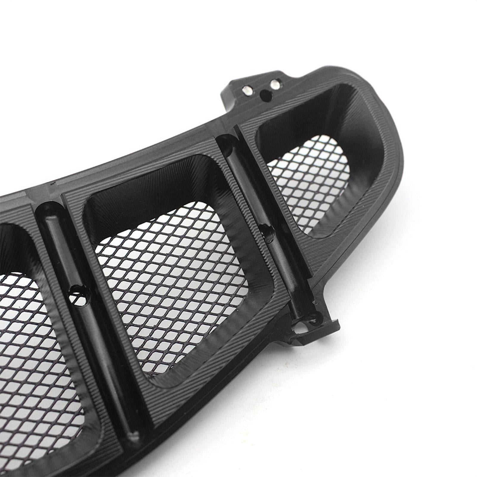 1 Pair Motorcycle Radiator Guard Cover for VESPA GTS 250 2013-2020 Black