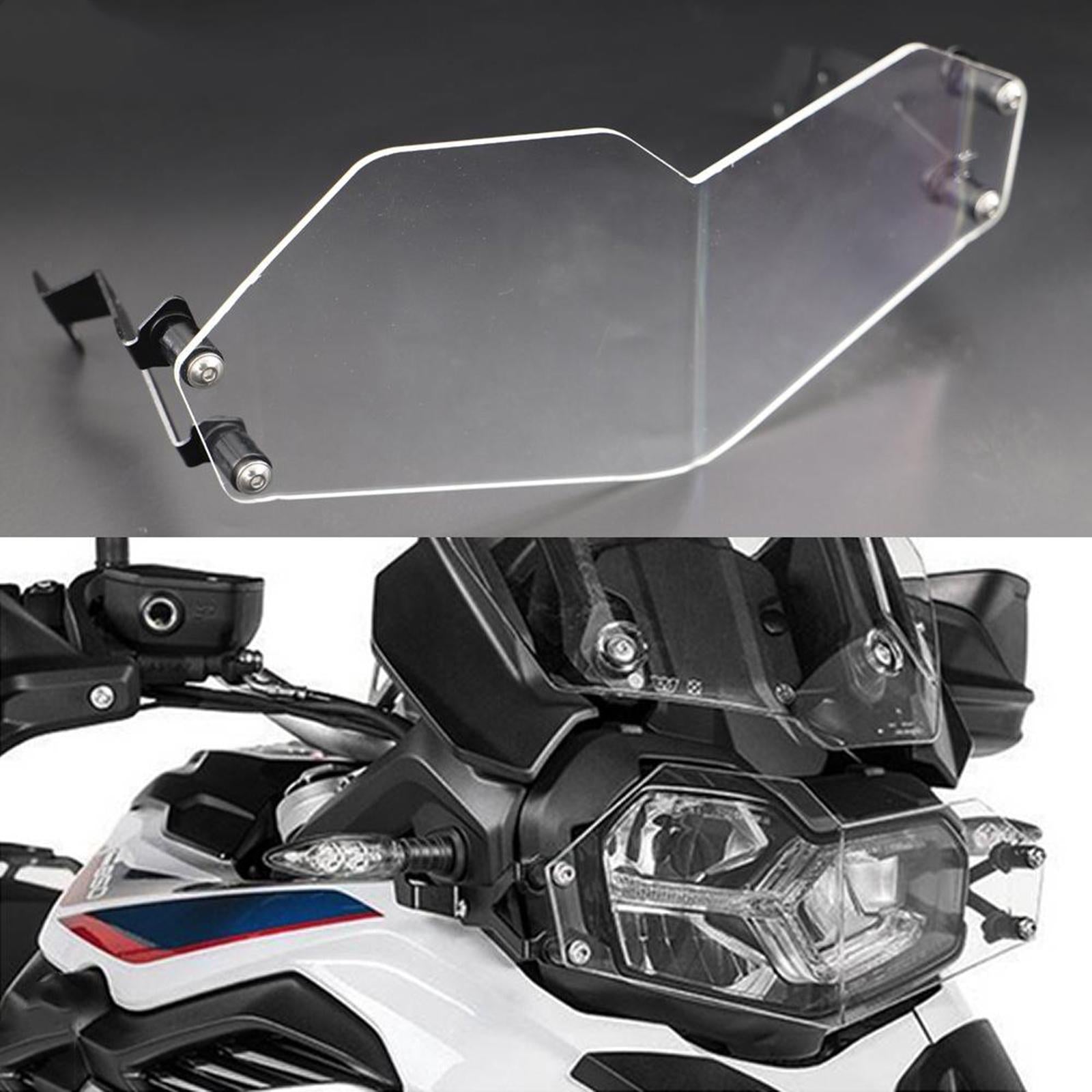 Durable Headlight Guard Trim Replacement Clear w/ Accessories for BMW F750GS