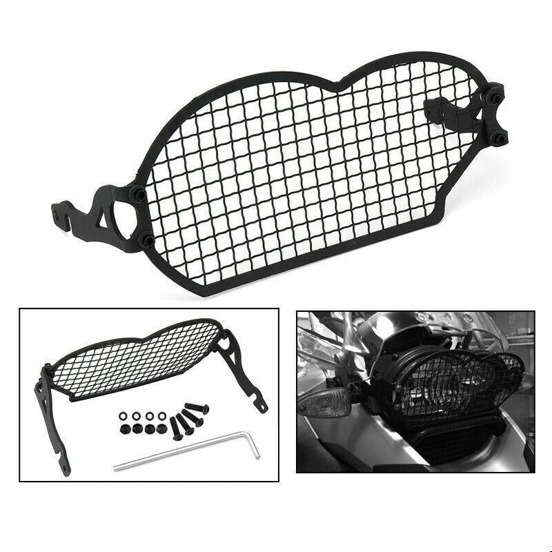 Black Grille Motorcycle Headlight Lamp Protector Guard for BMW R1200GS