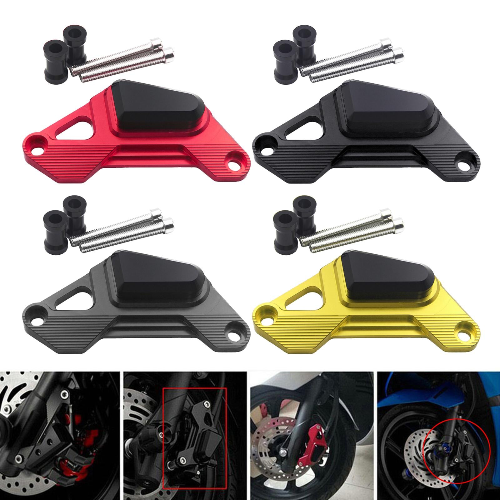 Motorcycle Front Brake Caliper Guard Cover for Honda PCX 135 150 Red