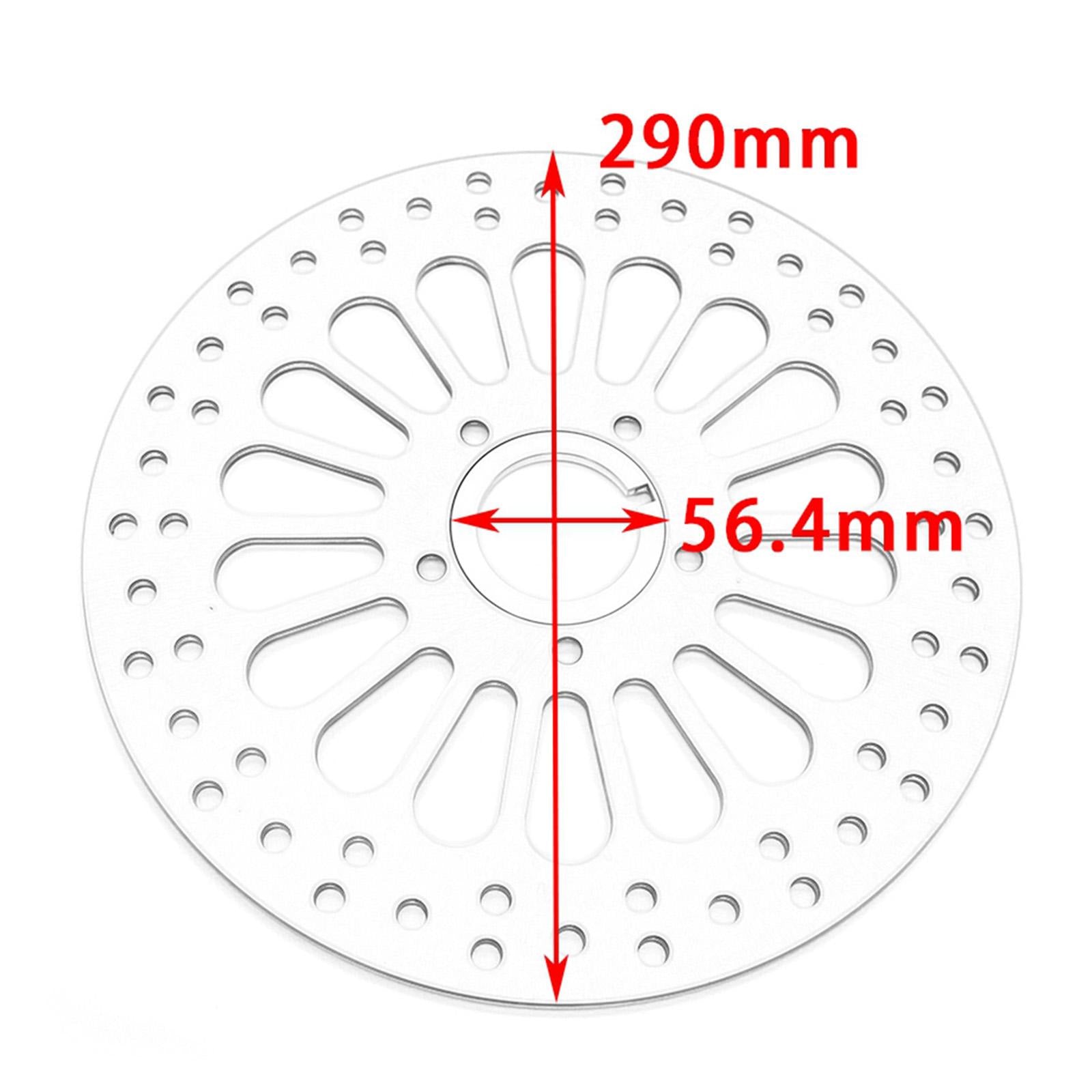 Super Spoke Front Brake Rotor Disk fits for Harley Stainless High Polished