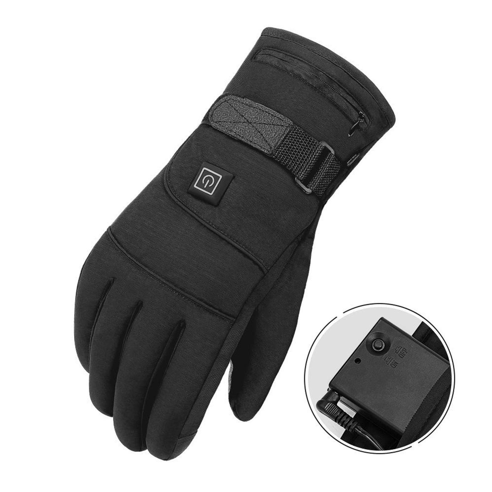 Warm Electric Heated Gloves Thermal Heat Gloves Skiing Climbing Snowboarding Style 2