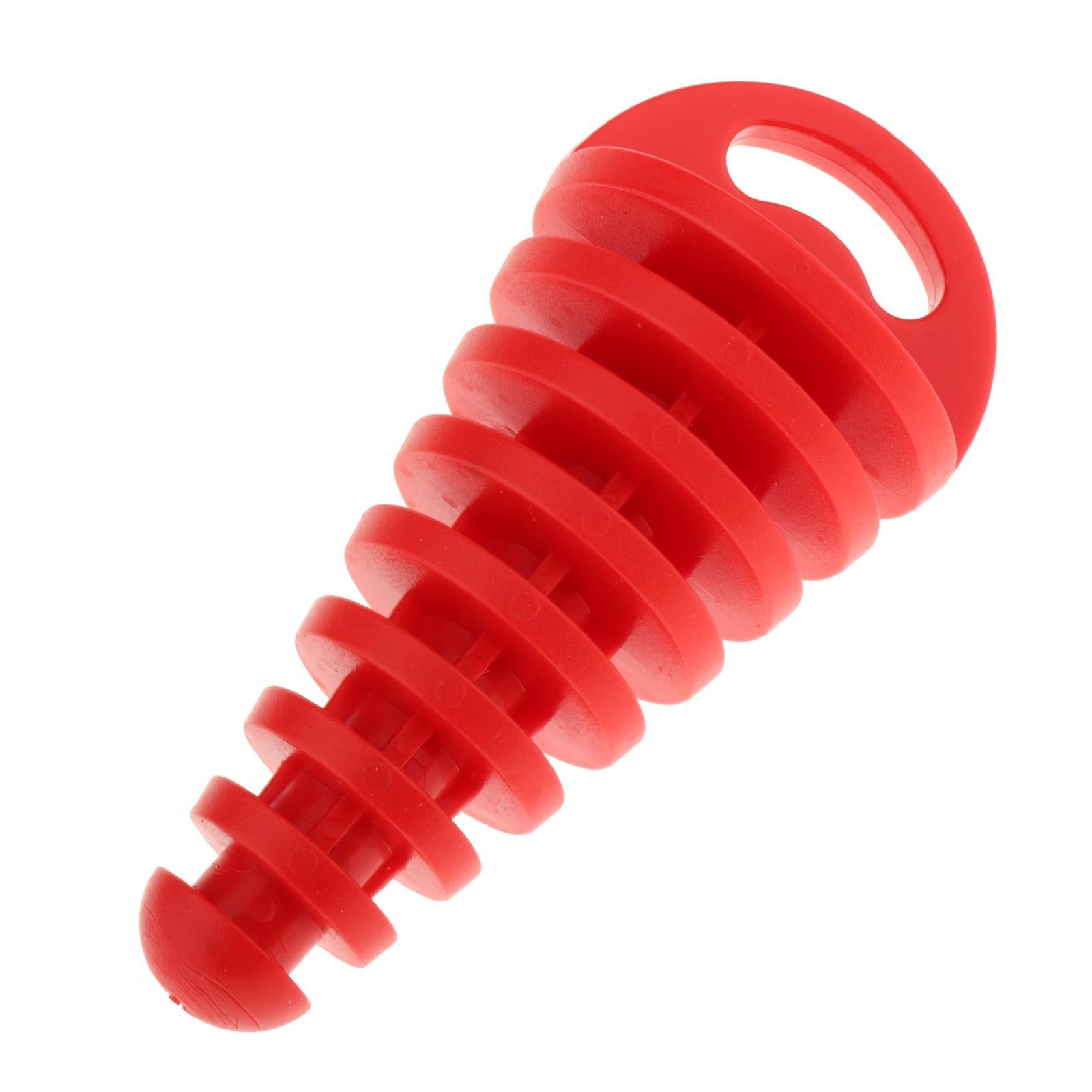 Universal Motorcycle Exhaust Pipe Silencer Motorbike Muffler Insert Red