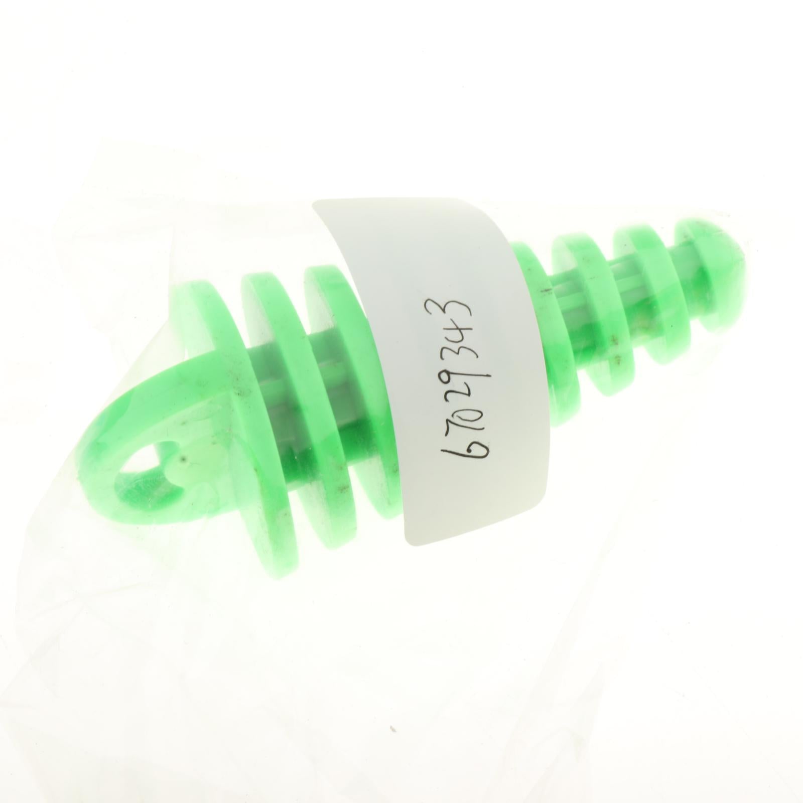Universal Motorcycle Exhaust Pipe Silencer Motorbike Muffler Insert Green