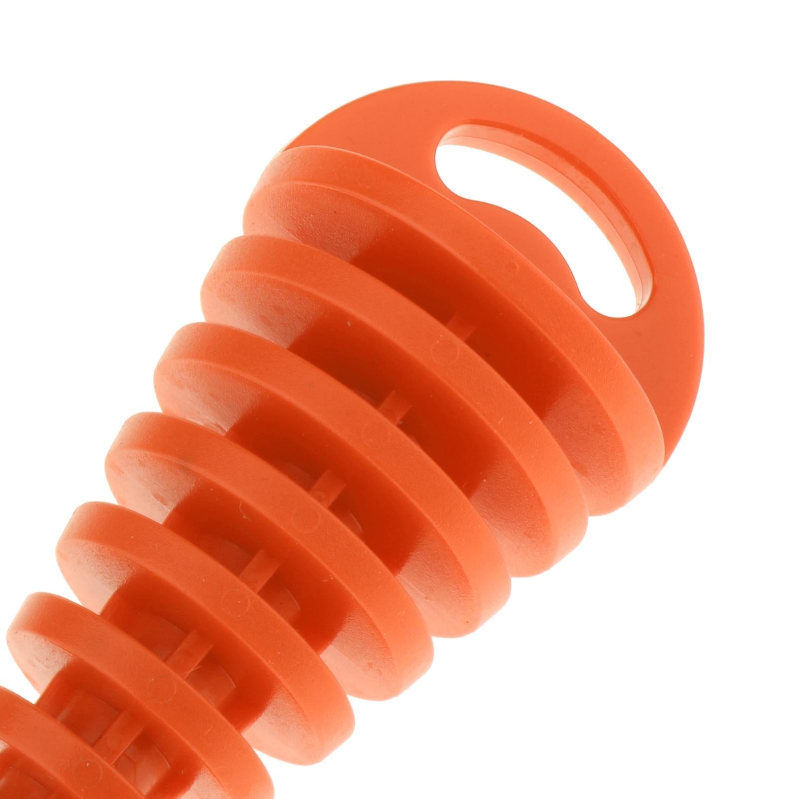Universal Motorcycle Exhaust Pipe Silencer Motorbike Muffler Insert Orange