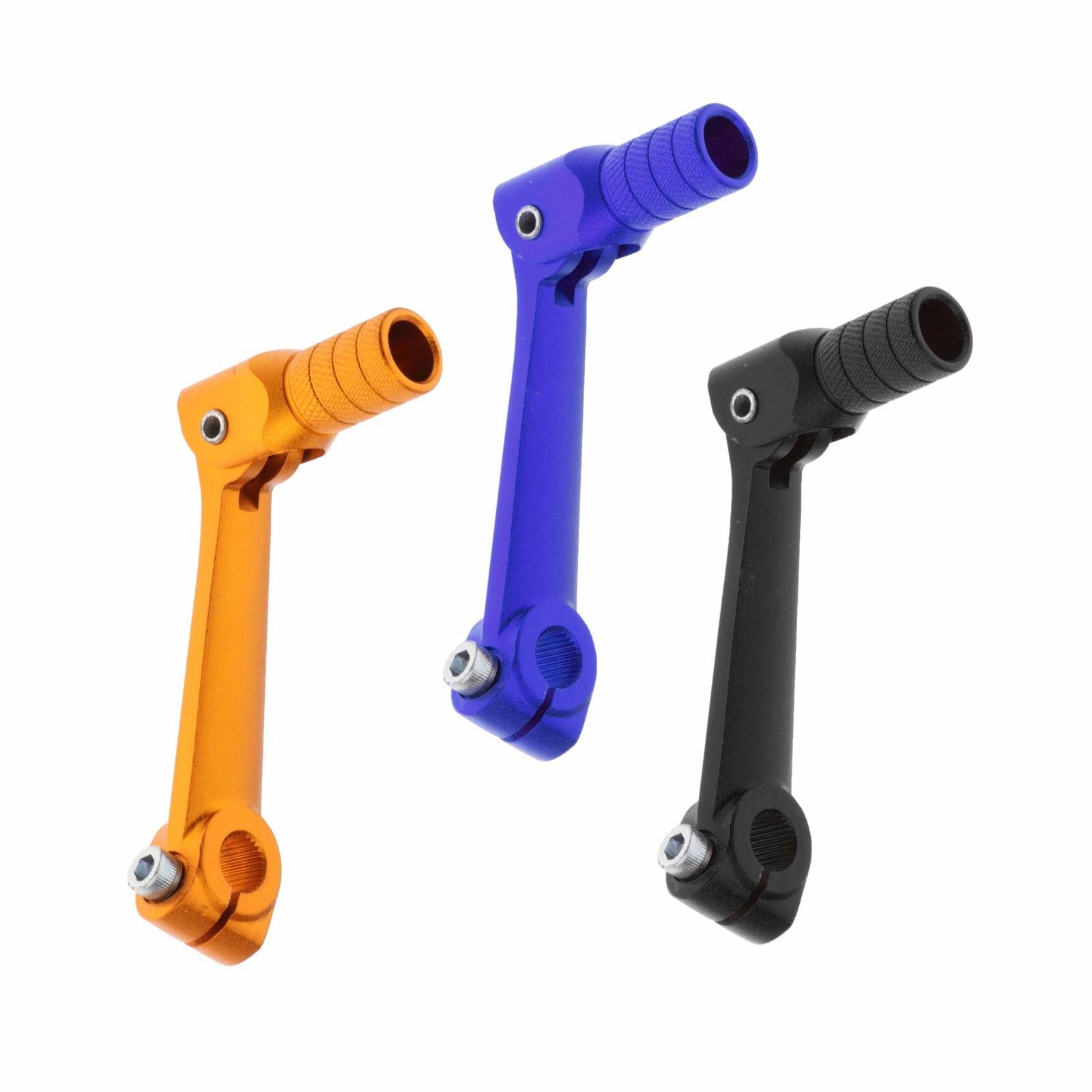 Folding CNC Aluminum Gear Shift Lever for Zonshen 250cc Blue