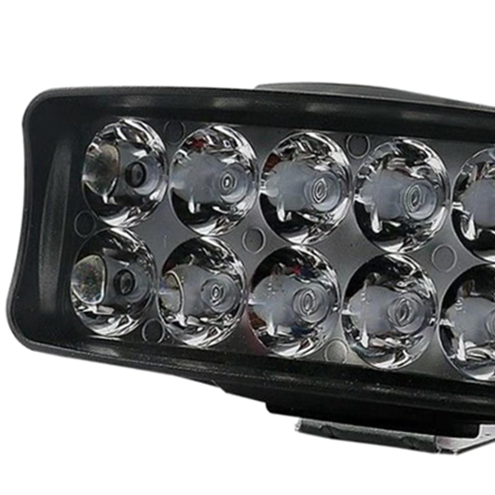 Waterproof Motorcycle Front Light Spot Headlight Super Bright 12 LED 18W