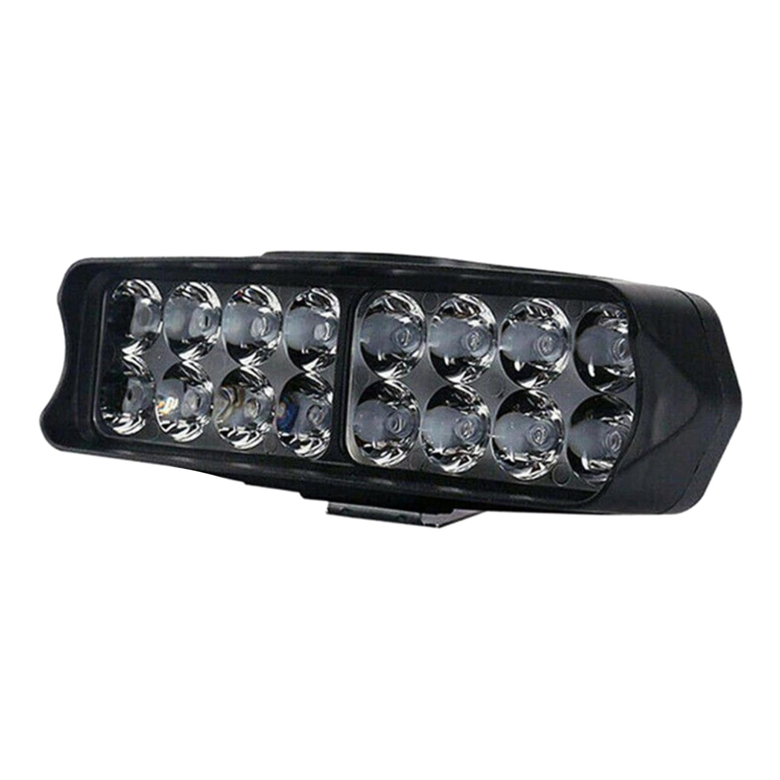 Waterproof Motorcycle Front Light Spot Headlight Super Bright 16 LED 24W