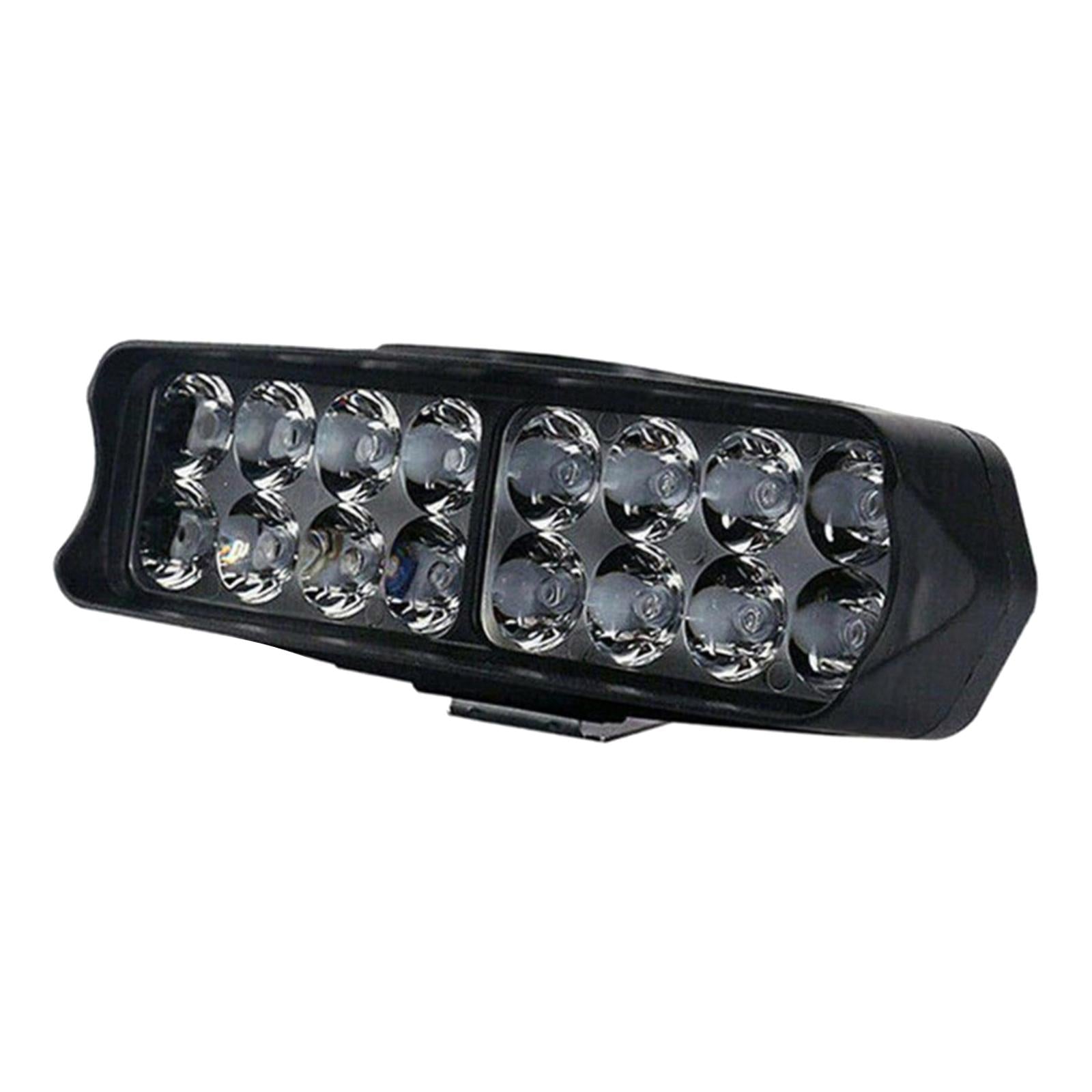 Waterproof Motorcycle Front Light Spot Headlight Super Bright 16 LED 24W