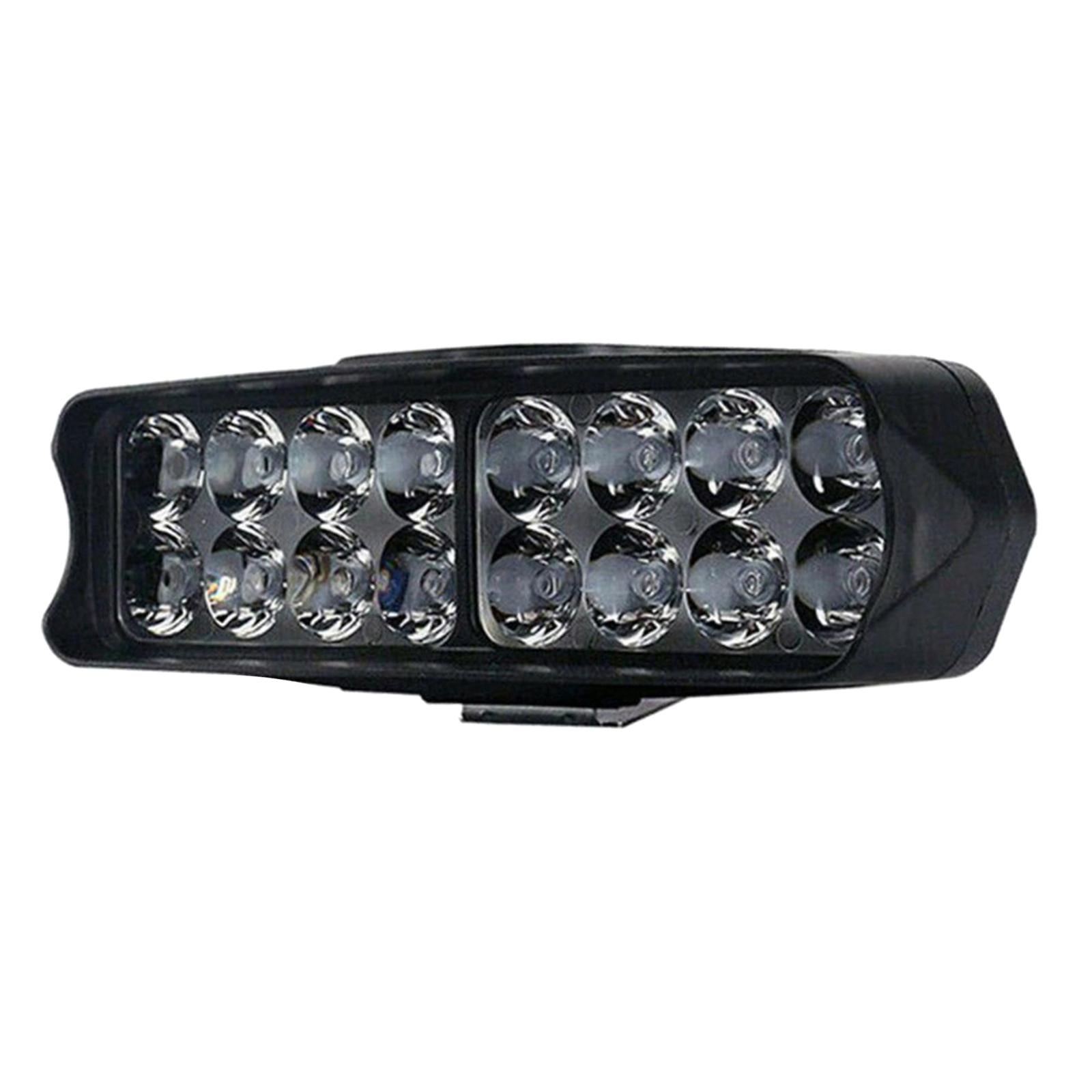 Waterproof Motorcycle Front Light Spot Headlight Super Bright 16 LED 24W